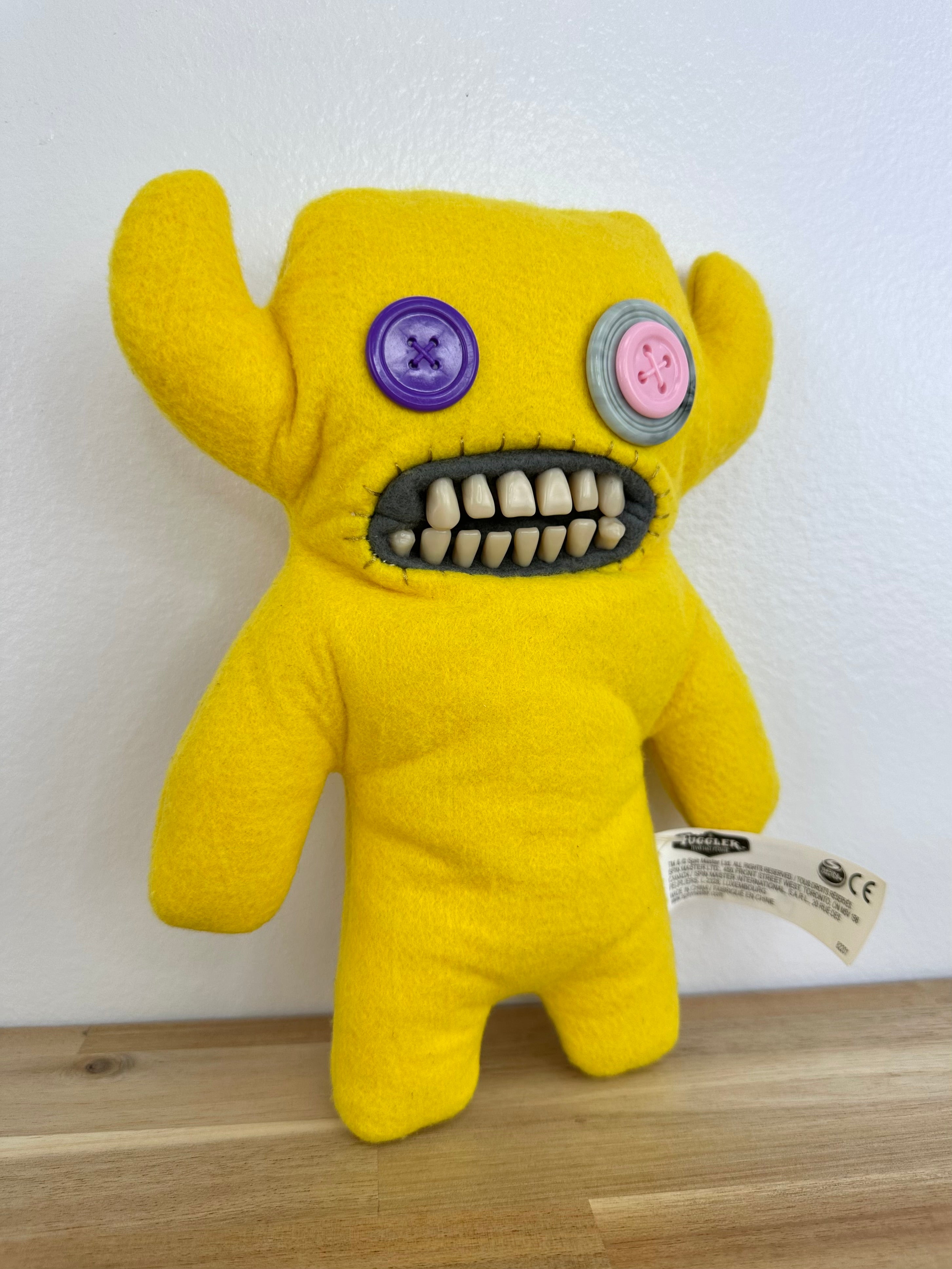 RETIRED * Fuggler Yellow Grumpy Grumps • Spin Master • MINT Condition • No Box