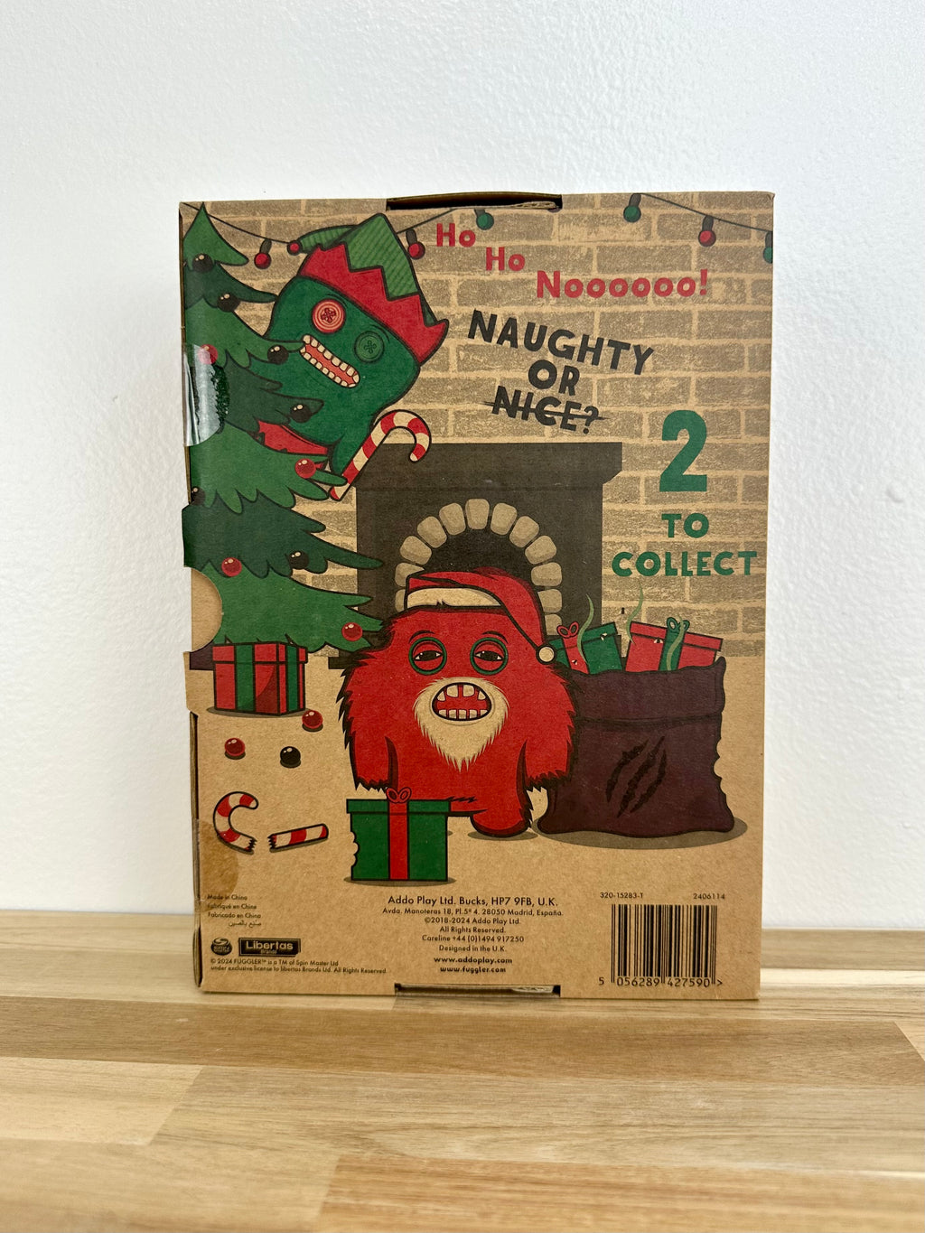 RETIRED • Mr. Buttons Elf Fuggler • Festive Fuggs • Addo • New in SEALED Box