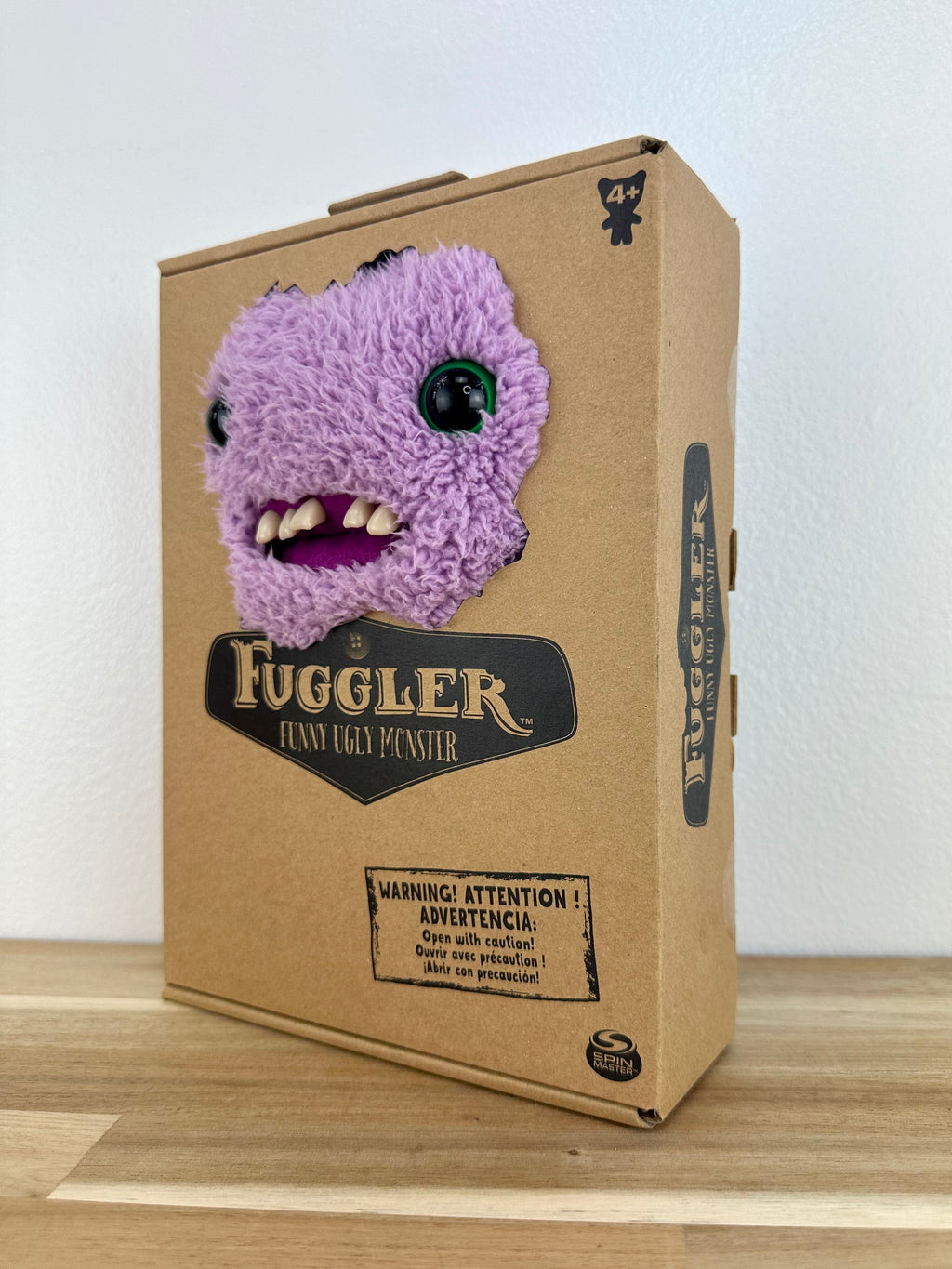 NEW • Gaptooth McGoo Fuggler • Fuzzy Lilac • Addo • New in Box