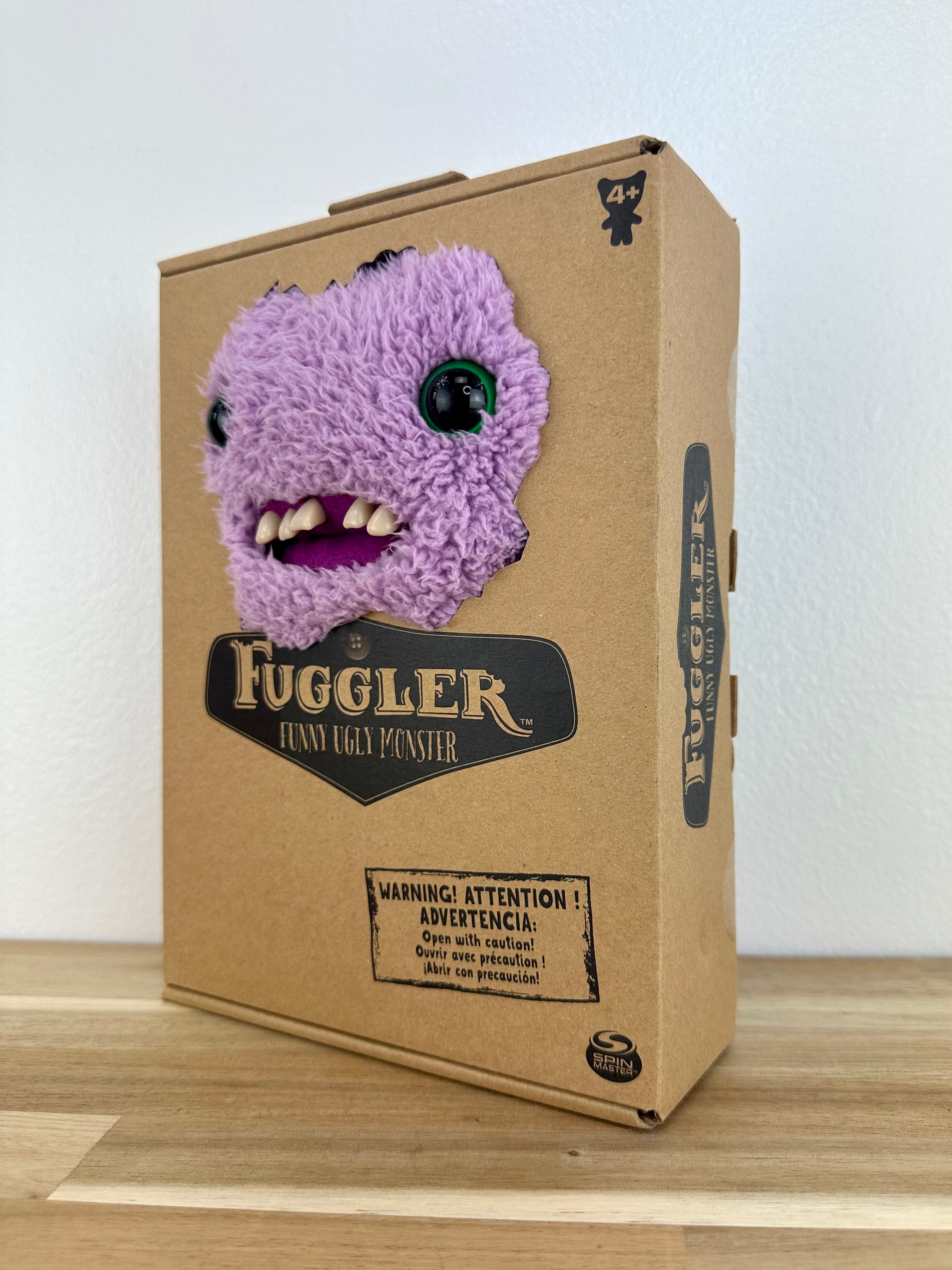 NEW • Gaptooth McGoo Fuggler • Fuzzy Lilac • Addo • New in Box