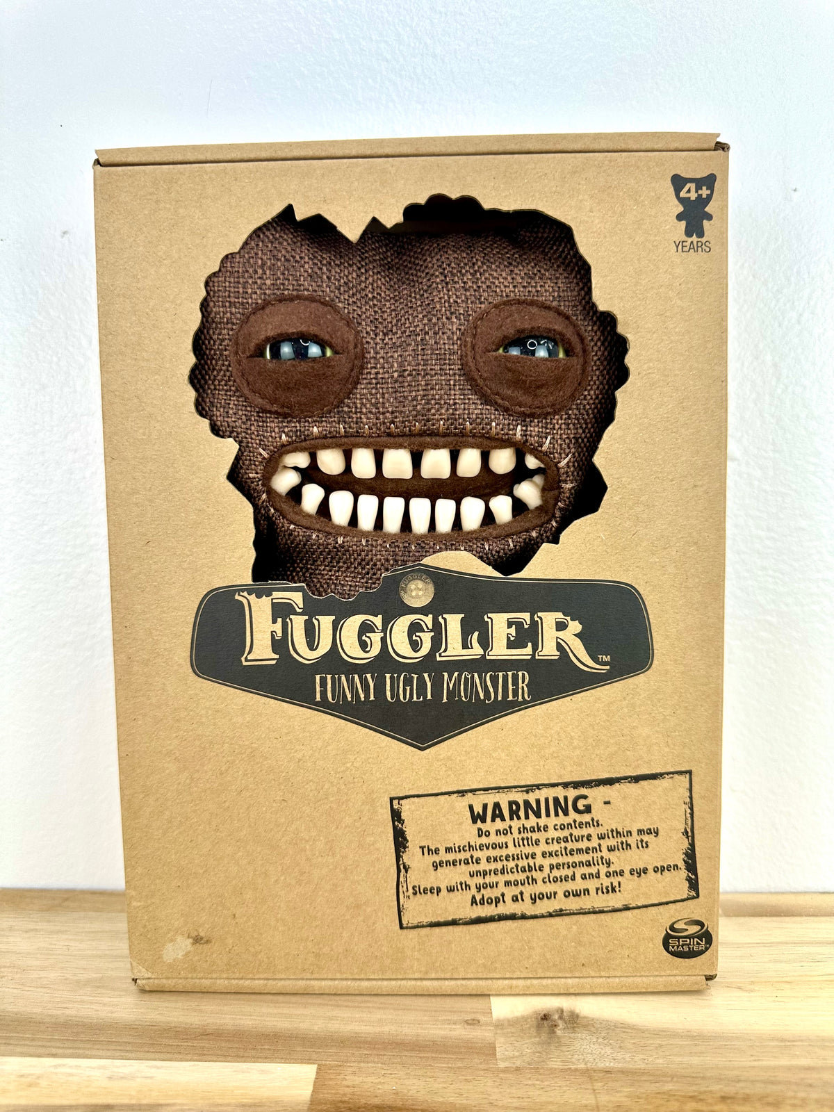 Mr. Buttons Chase Fuggler - Brown Burlap - Spin Master - Grail - Open Box With Certificate