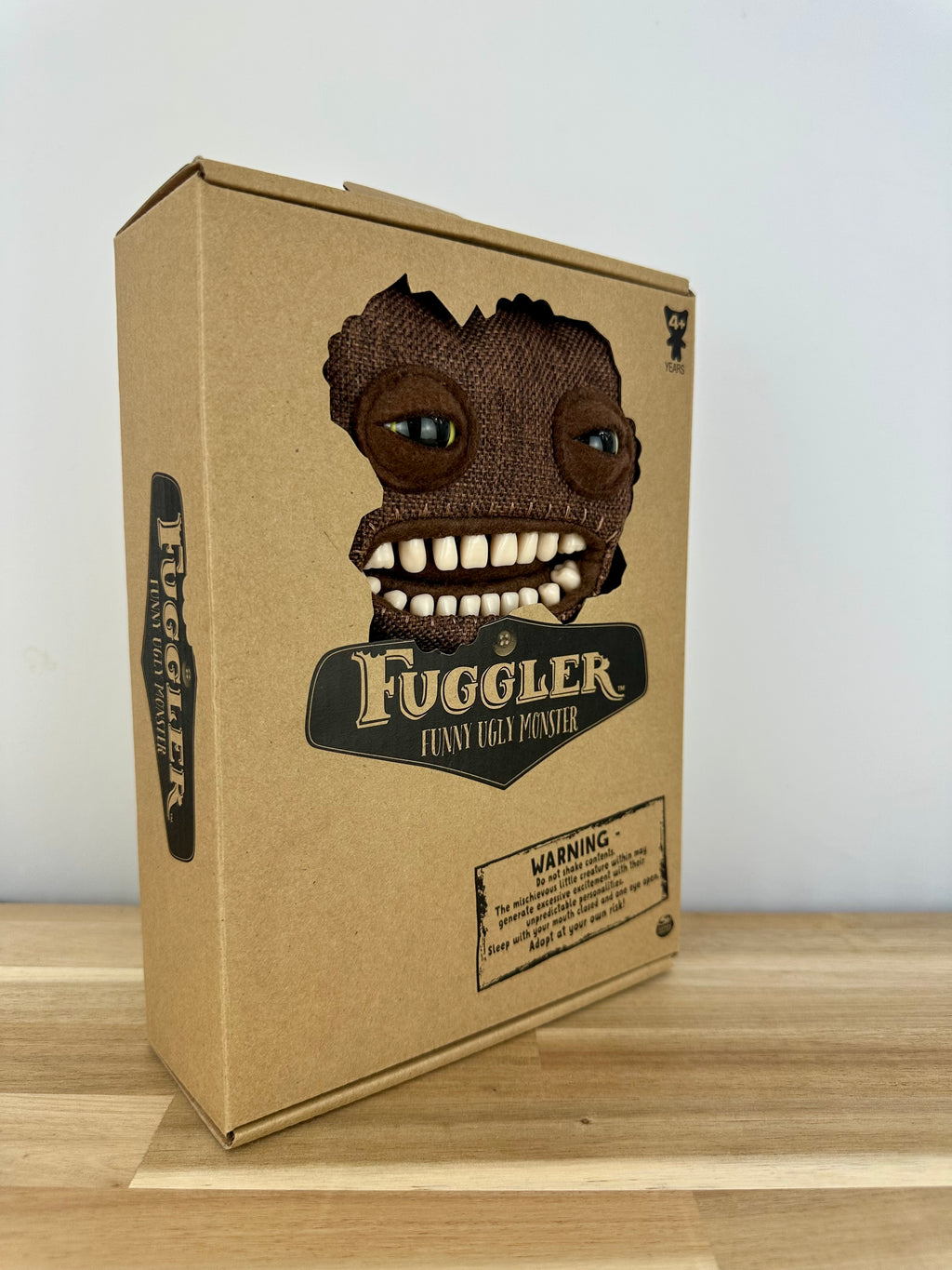 *GRAIL* Fuggler Mr Buttons Chase • Brown Burlap • Spin Master • Open Box W/ Certificate