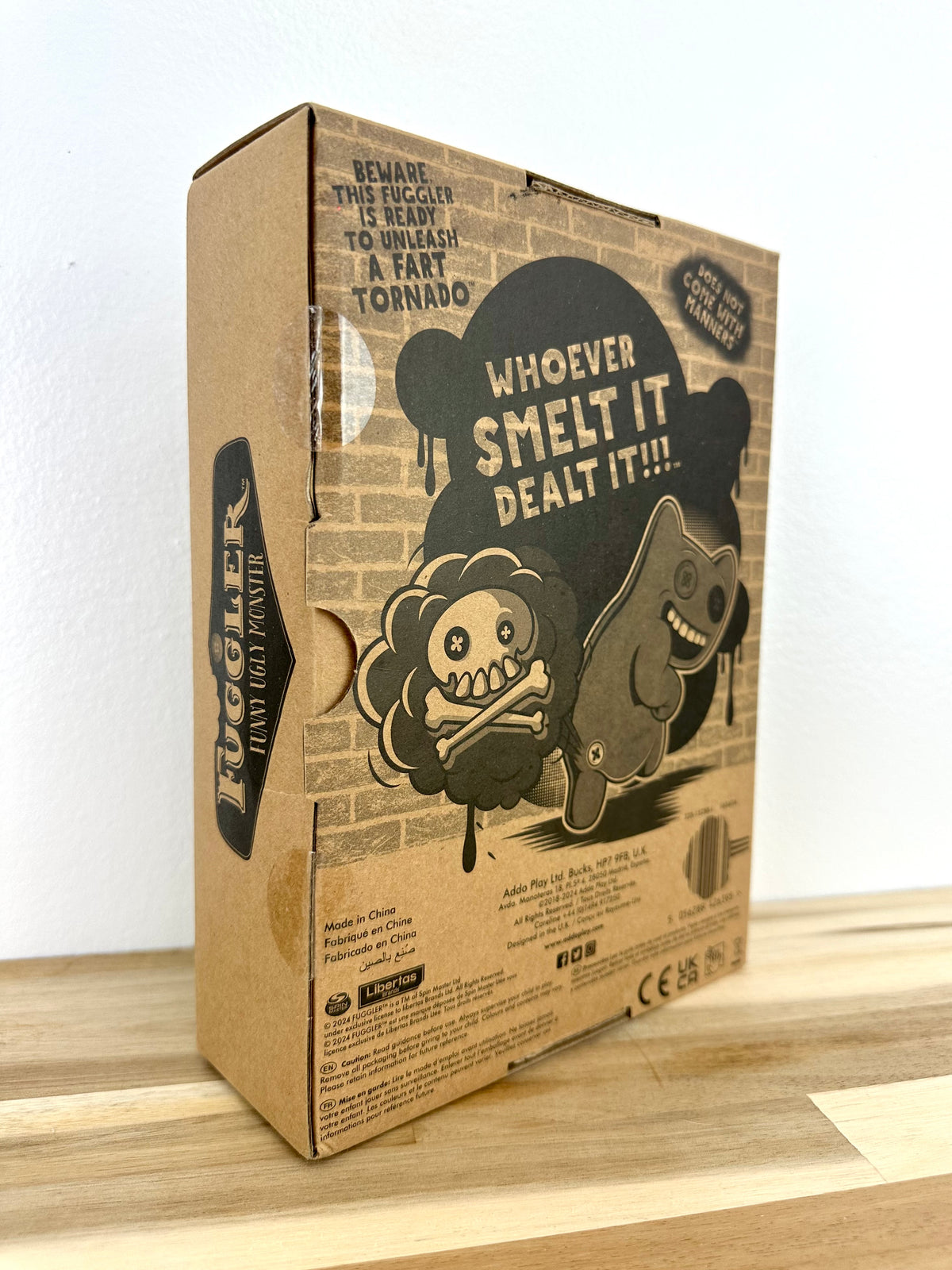 Sketchy Squirrel Fuggler - Fart Face - Addo - Rare - Mint Condition - Sealed Box