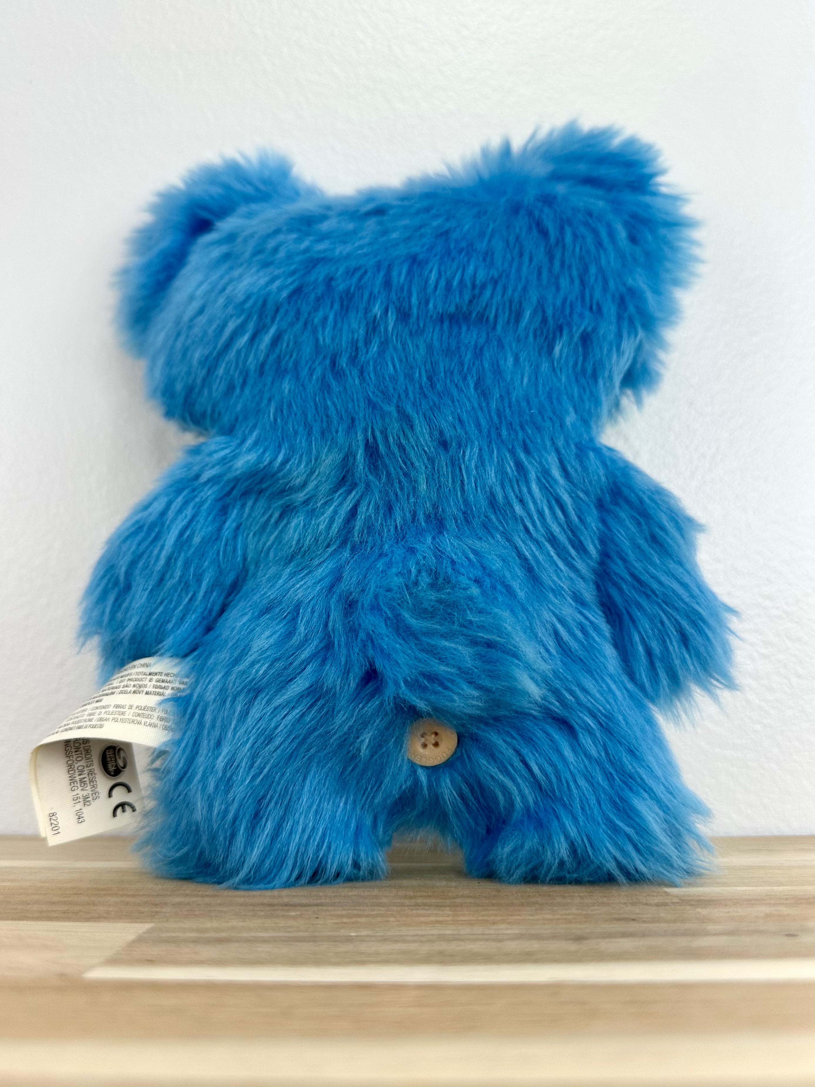 RARE * Fuggler Teddy Bear Nightmare • Electric Blue • Spin Master  • No Box