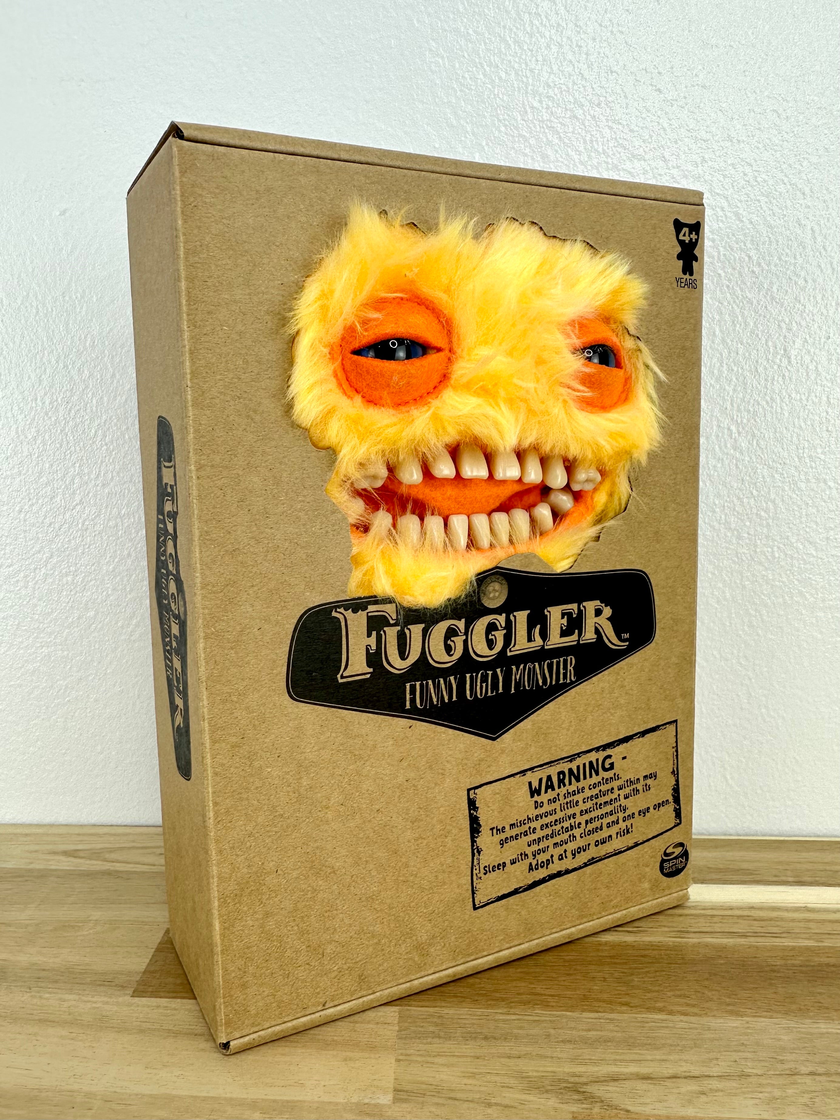 NEW • Fuggler Mr. Buttons • Yellow Fur • Spin Master • NEW Condition • Open Box