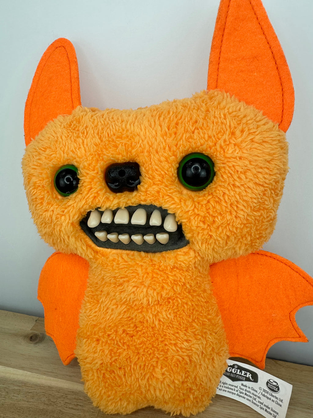 *RARE* Fuggler Count Fuggula • Fart Face • Addo • Orange Plush • MINT Condition • No Box
