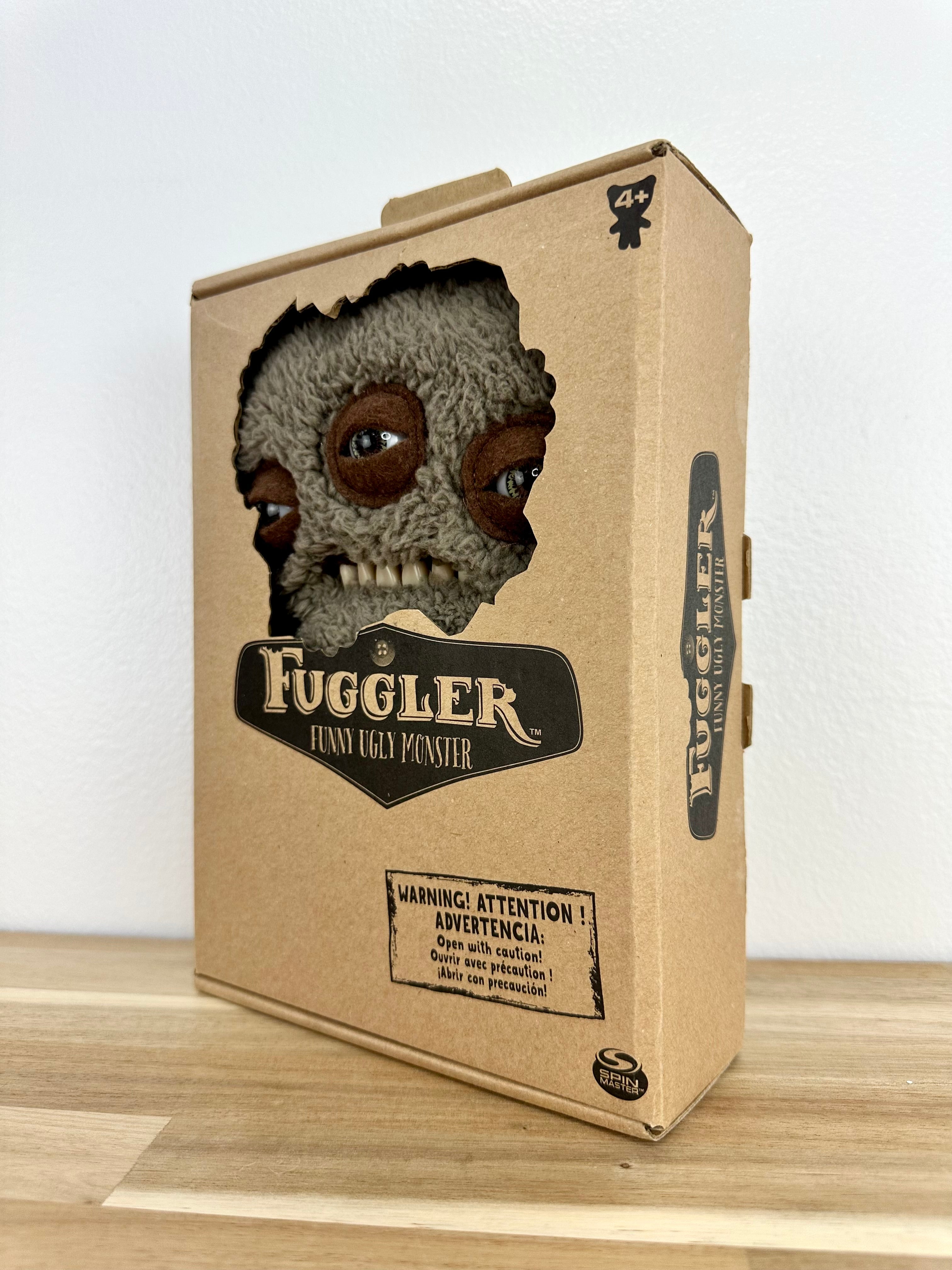 Annoyed Alien Fuggler • Fuzzy Grey/Brown • Addo Release • NEW in Open Box