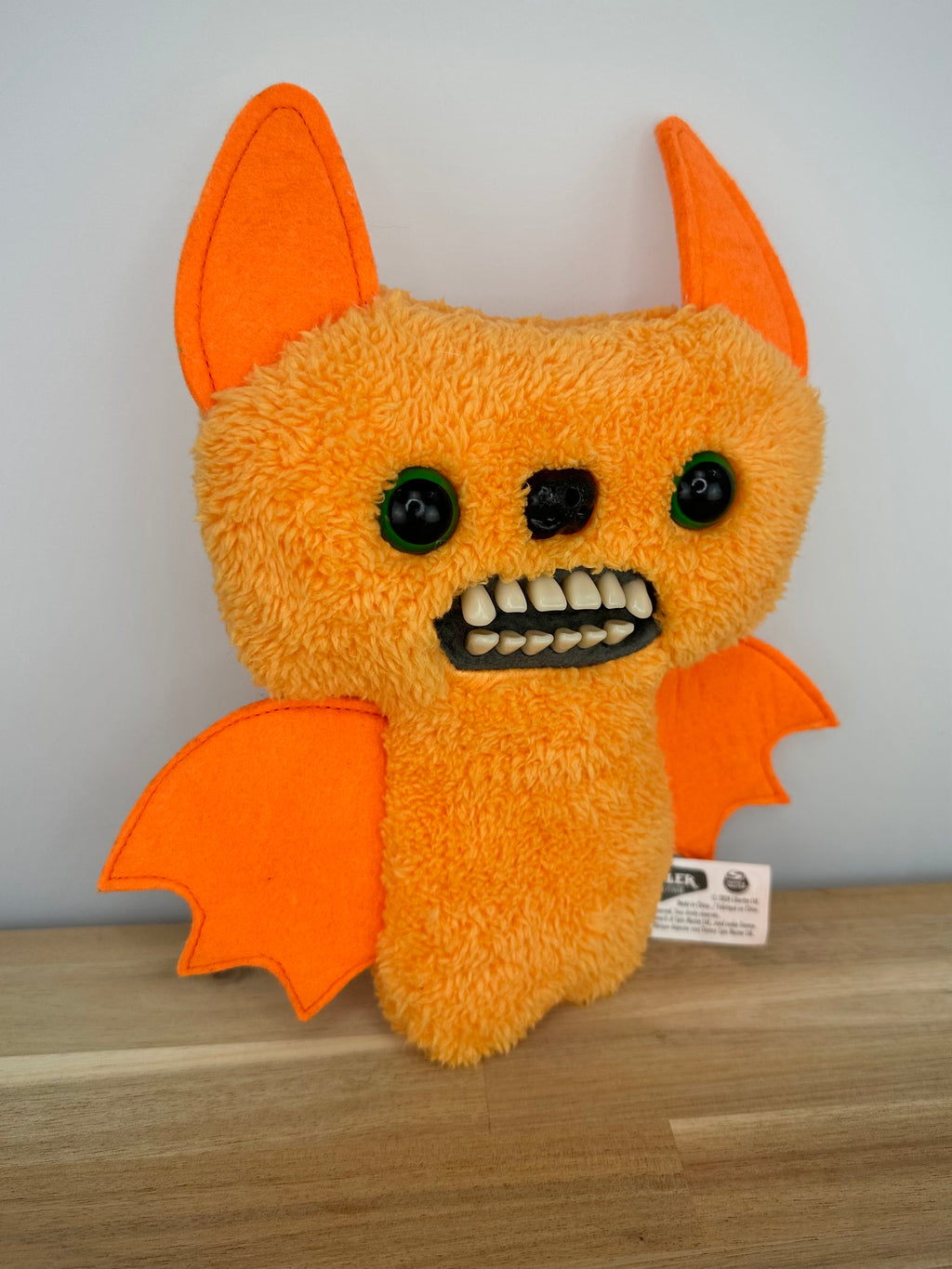 *RARE* Fuggler Count Fuggula • Fart Face • Addo • Orange Plush • MINT Condition • No Box