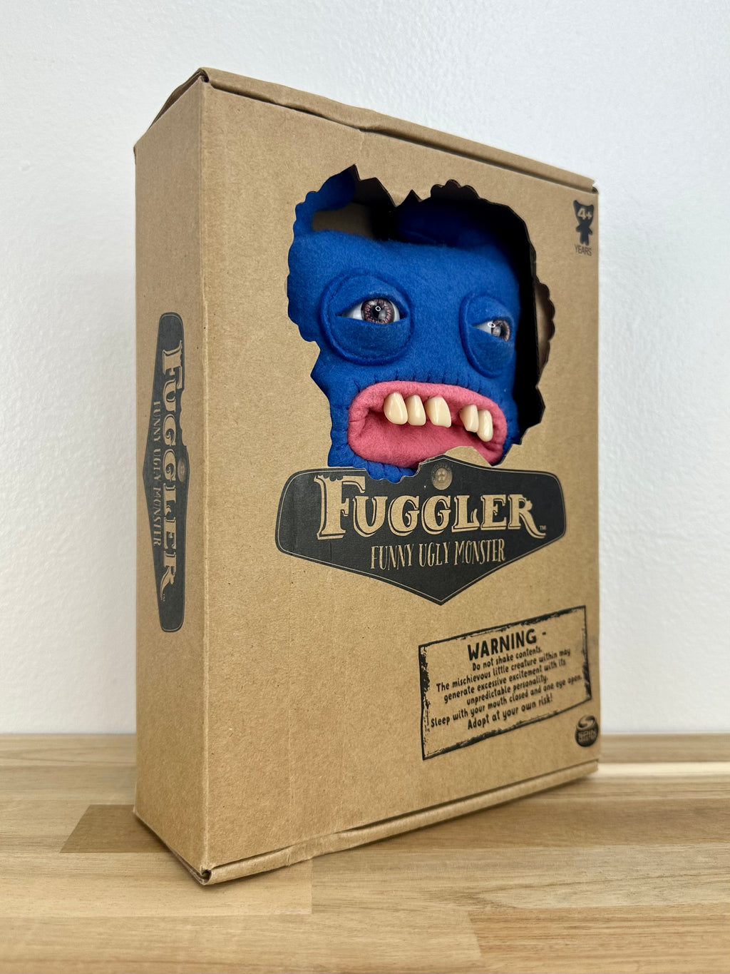 * RARE * Fuggler Sir Horns Alot • Blue Felt • Spin Master Original • New in SEALED Box