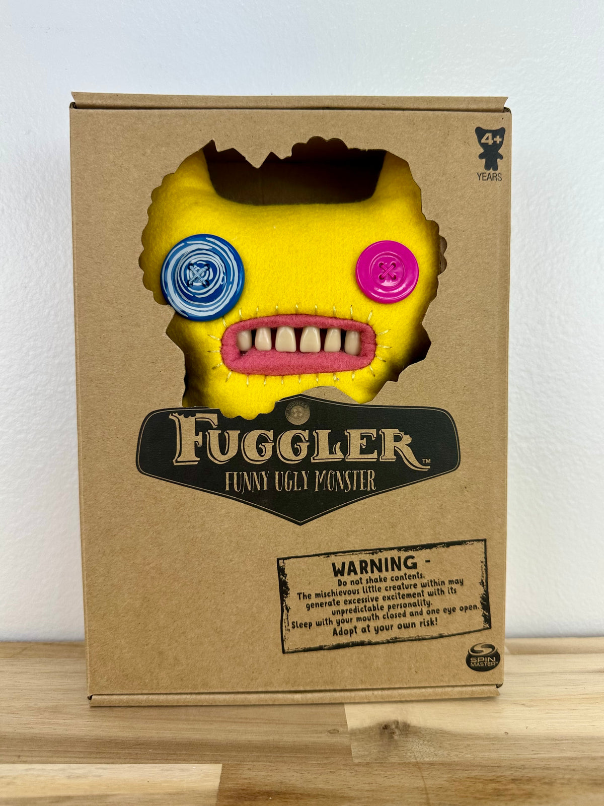 Indecisive Monster Fuggler - Yellow - Spin Master Original - Retired - Sealed Box