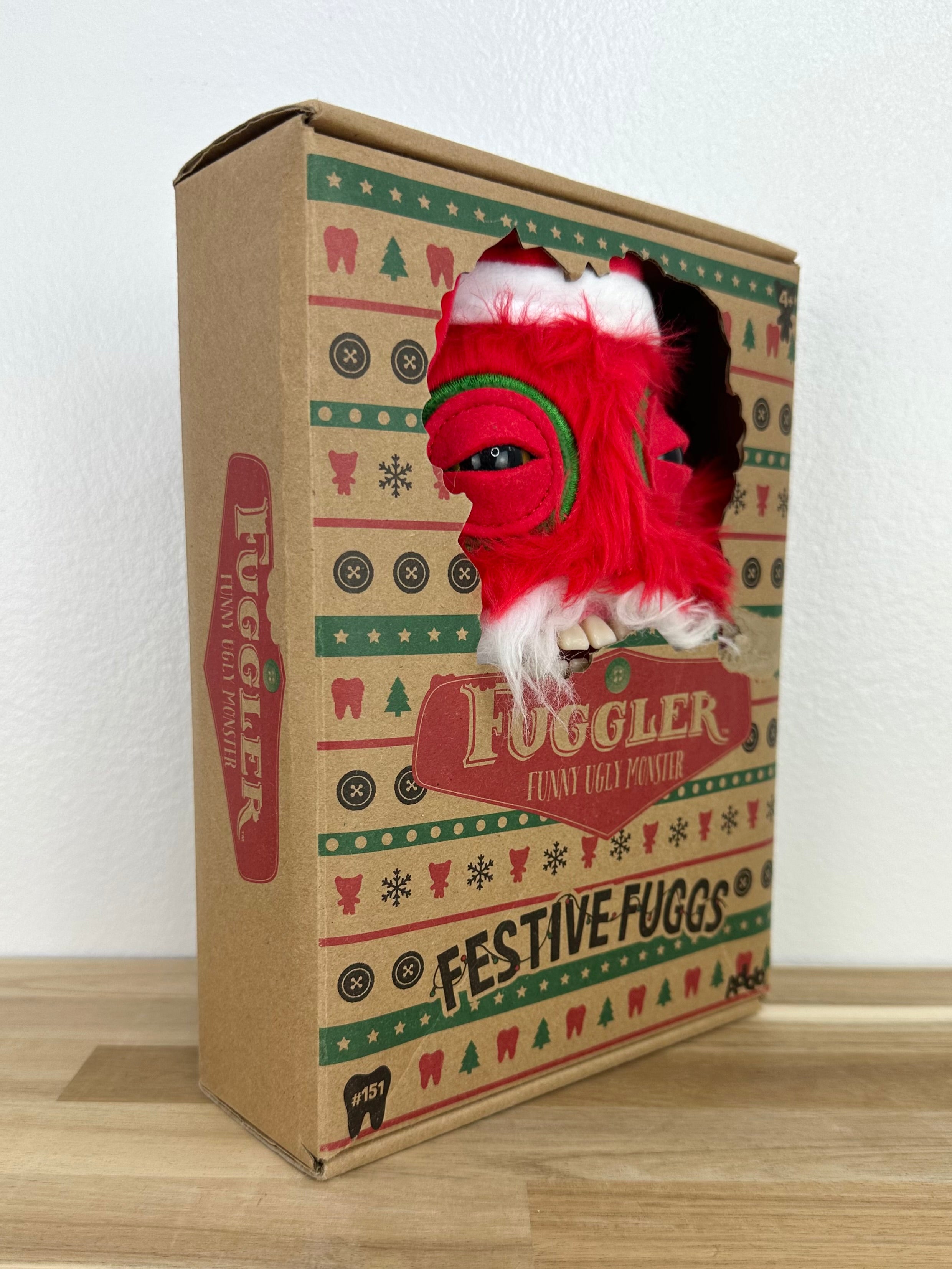 RETIRED • Santa Mr. Needles Fuggler • Festive Fuggs • Addo • Open Box