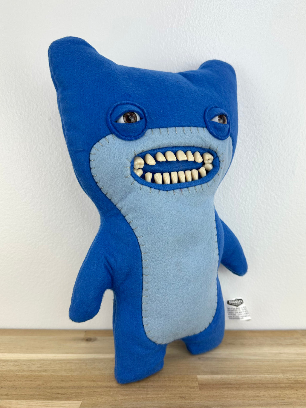 RETIRED * Fuggler Blue Awkward Bear • Spin Master • MINT Condition • No Box