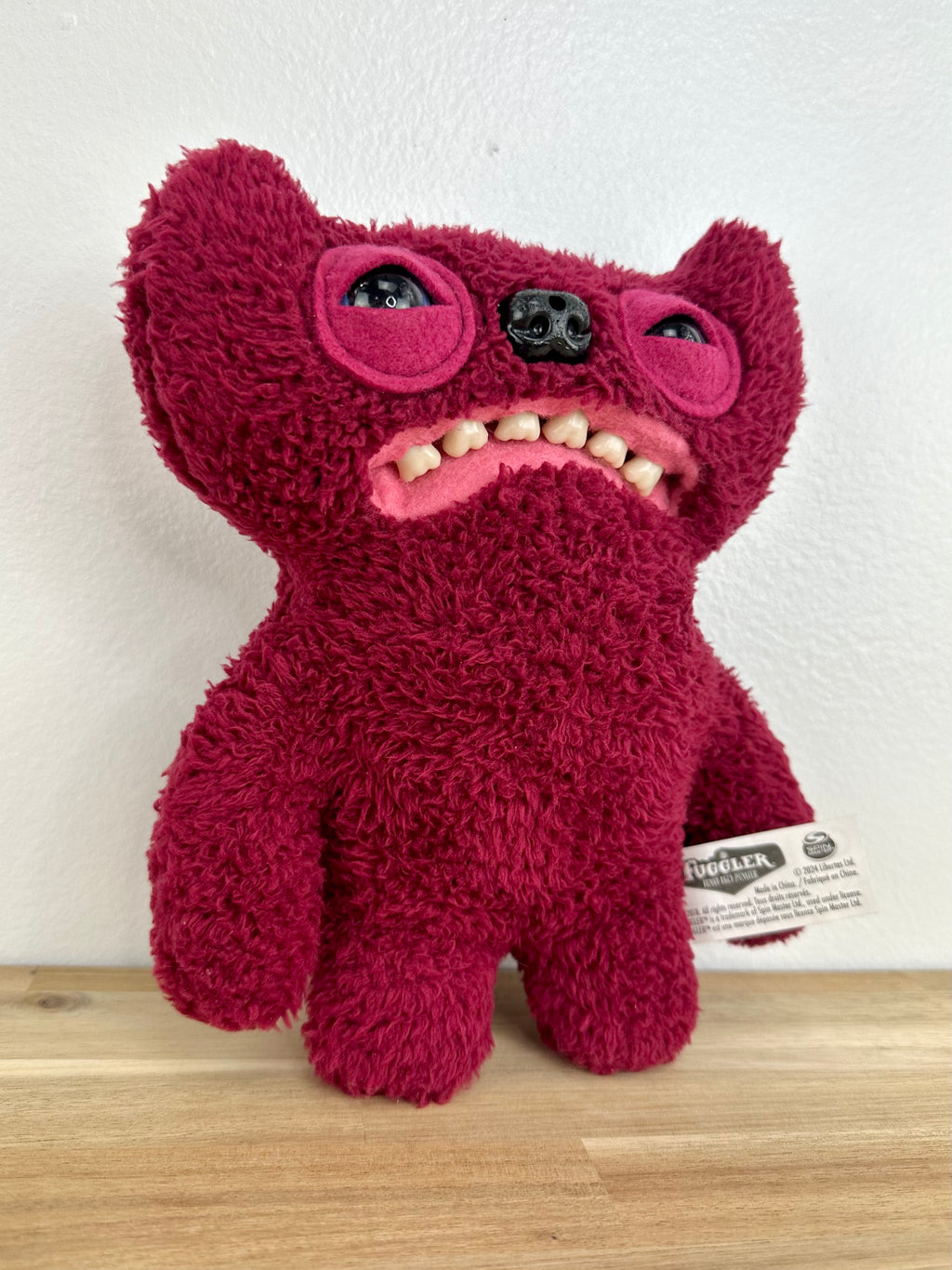 *RARE* Fuggler Gnawing Terror • Fart Face • Addo •  Red Plush • MINT Condition • No Box