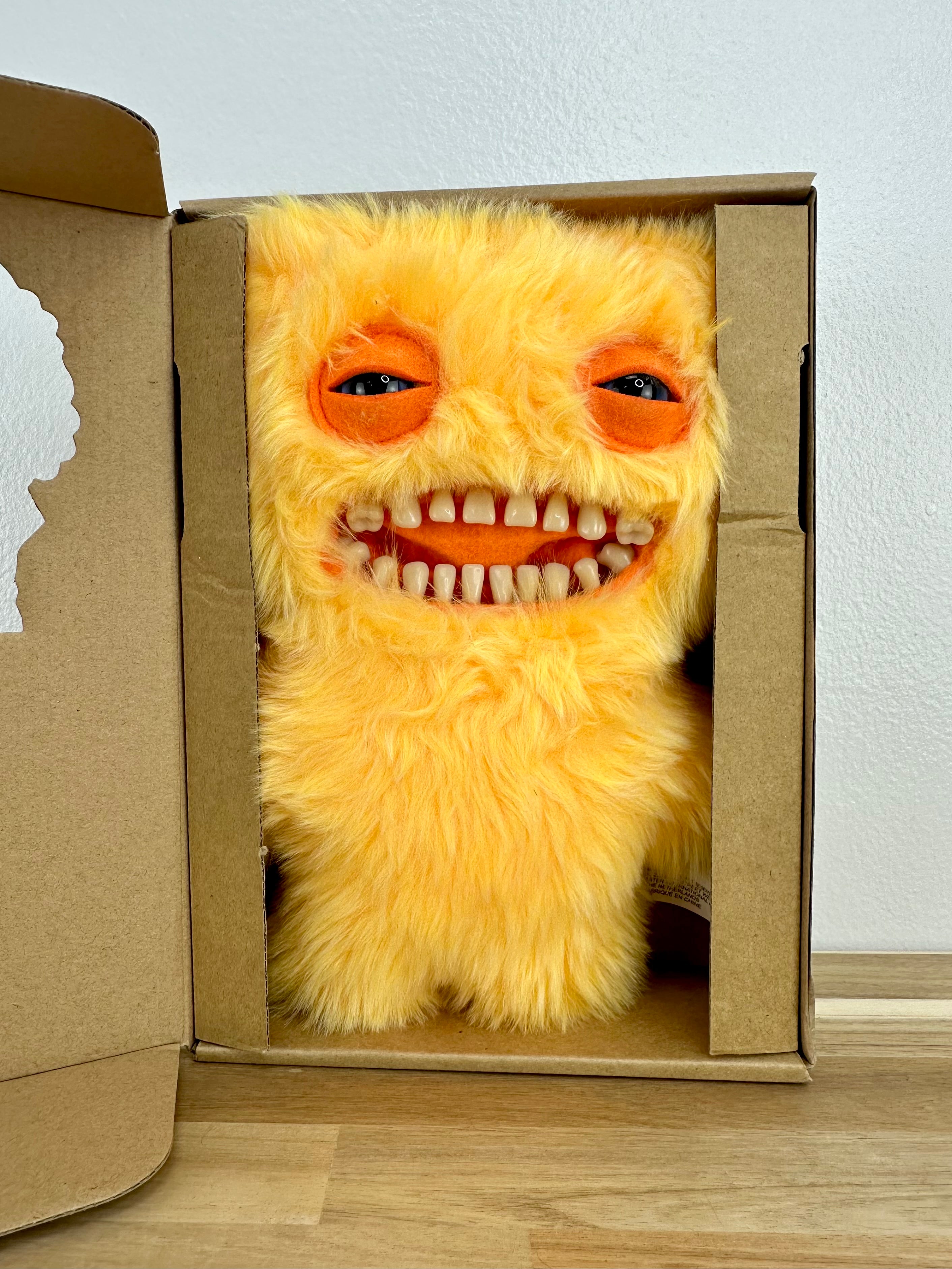 NEW • Fuggler Mr. Buttons • Yellow Fur • Spin Master • NEW Condition • Open Box