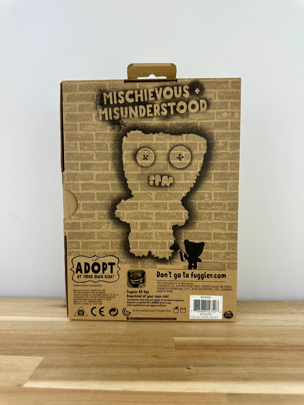 *GRAIL* Fuggler Mr Buttons Chase • Brown Burlap • Spin Master • Open Box W/ Certificate