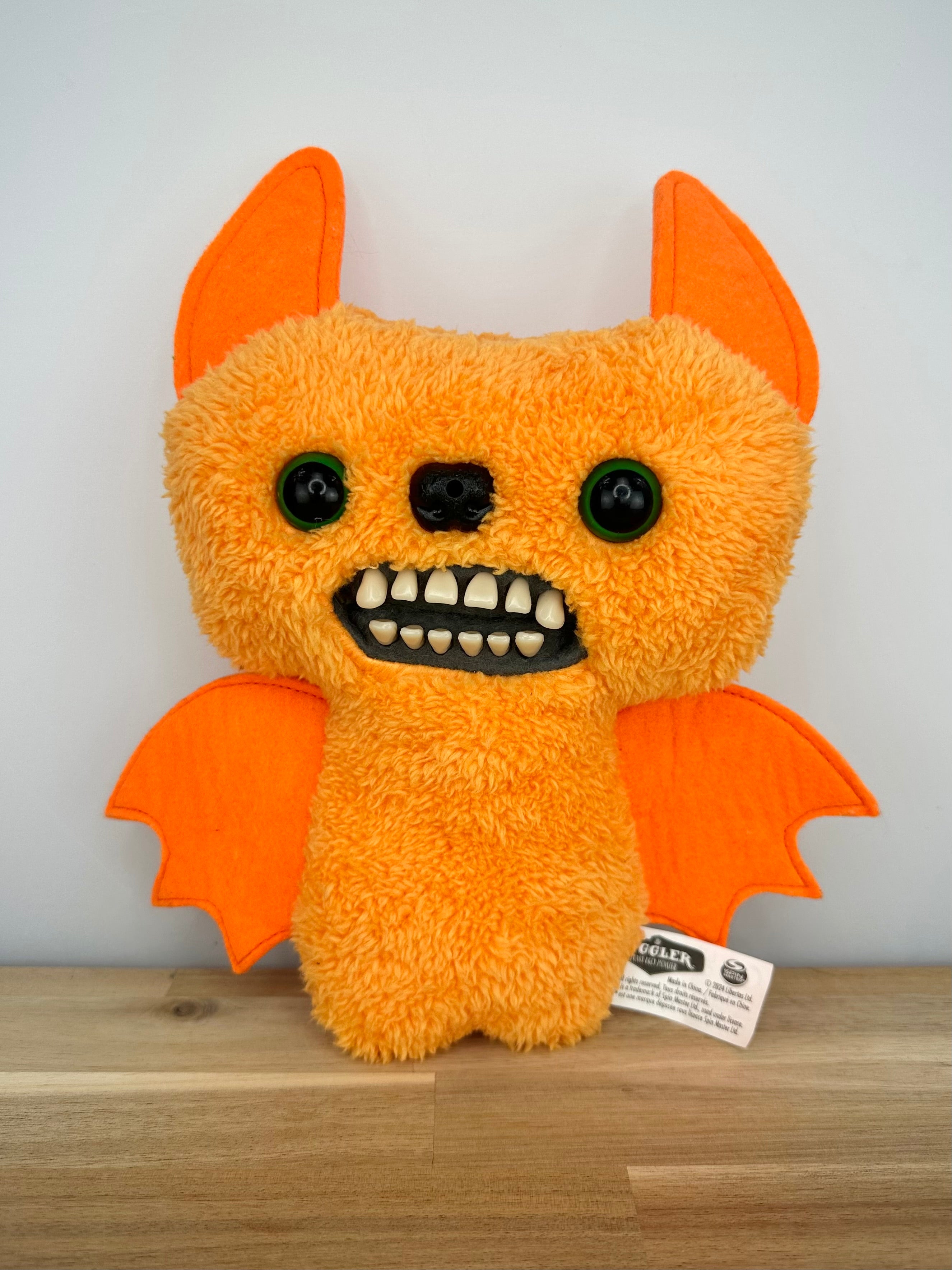 *RARE* Fuggler Count Fuggula • Fart Face • Addo • Orange Plush • MINT Condition • No Box