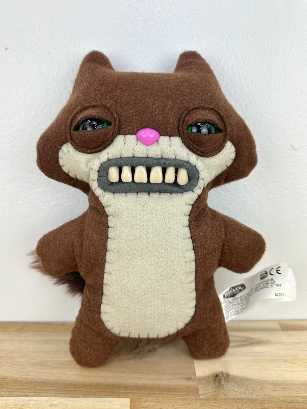 Sketchy Squirrel Fuggler - Brown - Spin Master Original - Retired - No Box