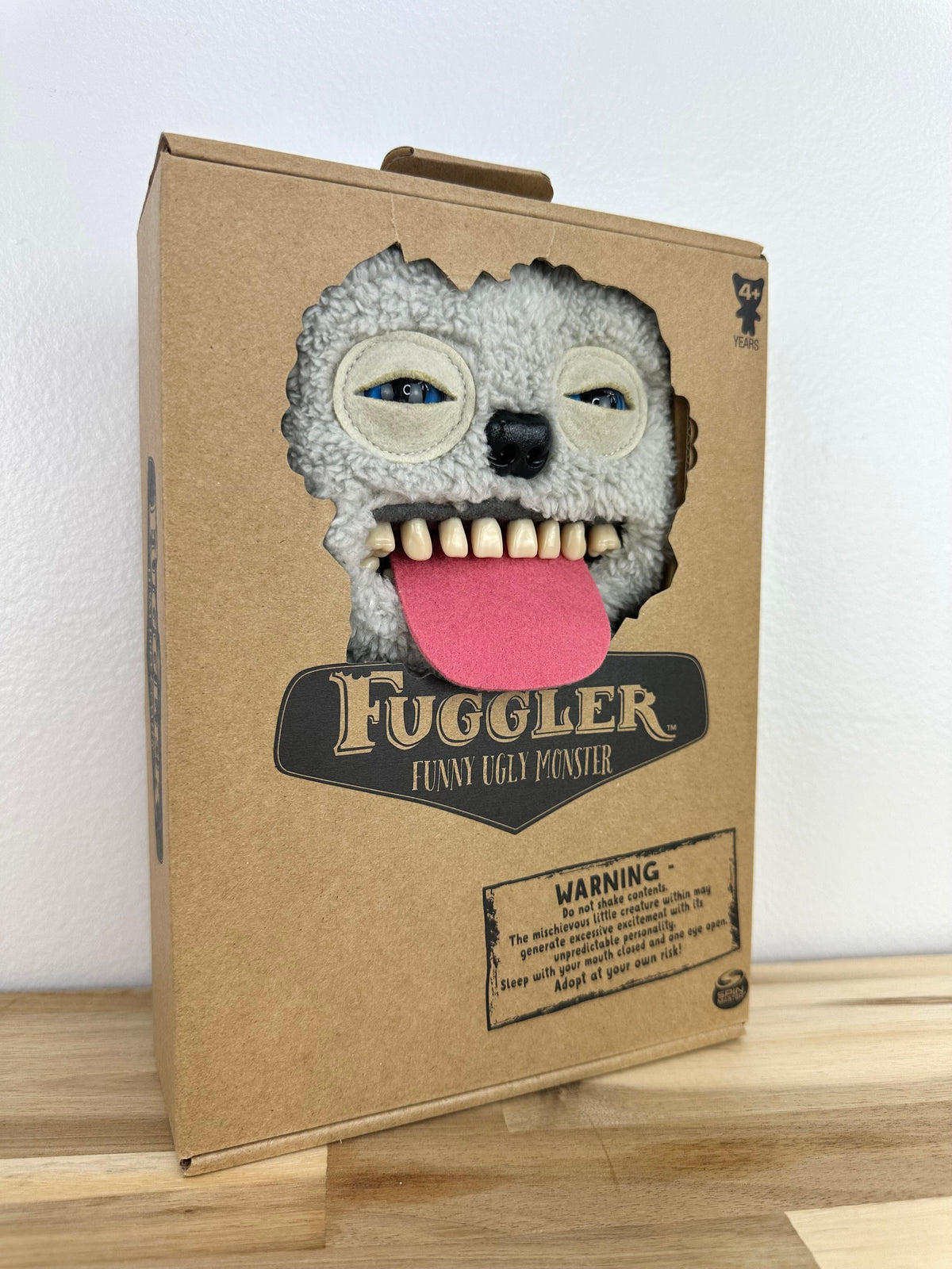 Sir Belch Fuggler - Grey Fur - Spin Master - Retired - Mint Condition - Sealed Box
