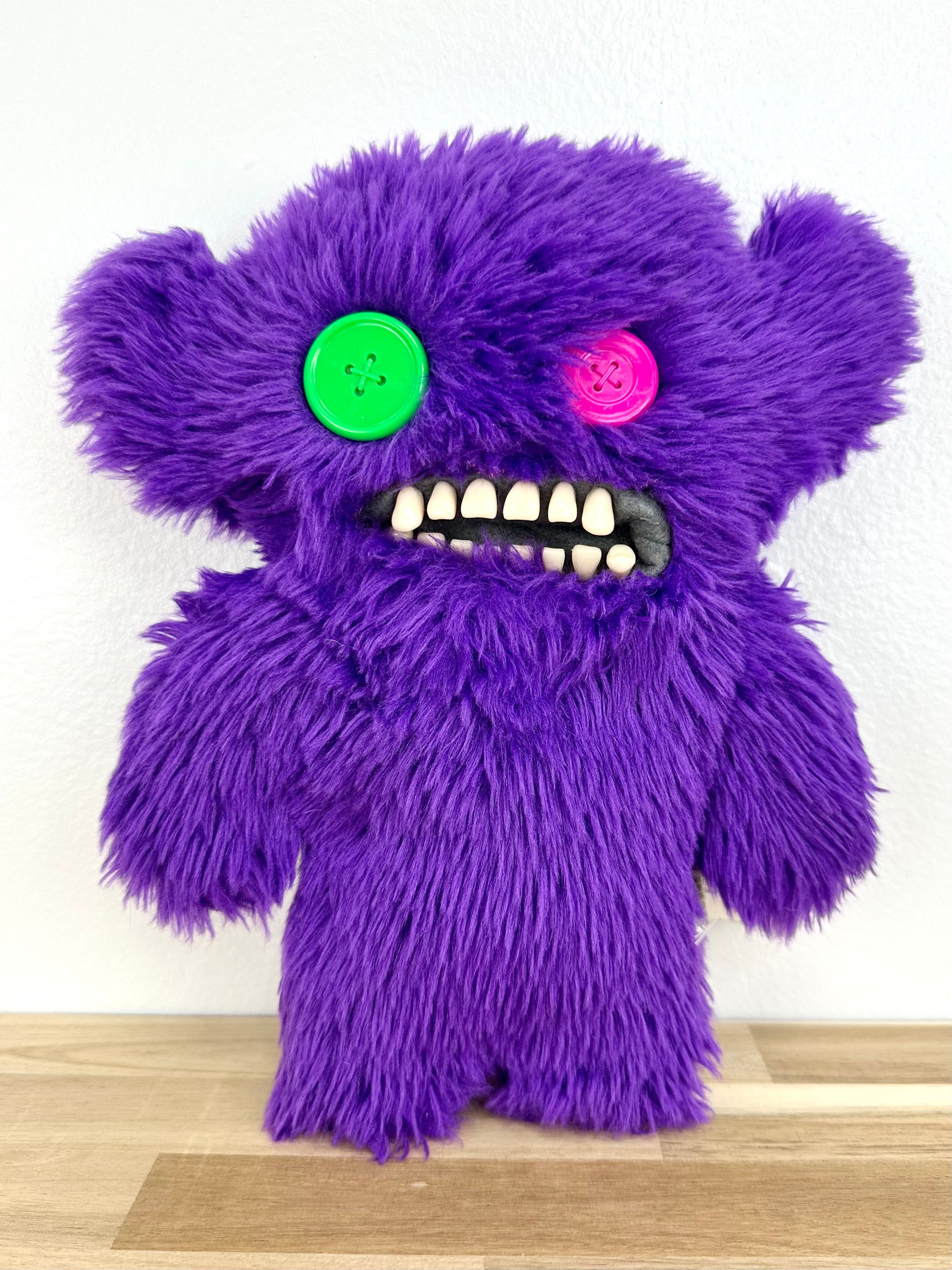 RETIRED * Fuggler Purple Grumpy Grumps • Spin Master • MINT Condition • No Box