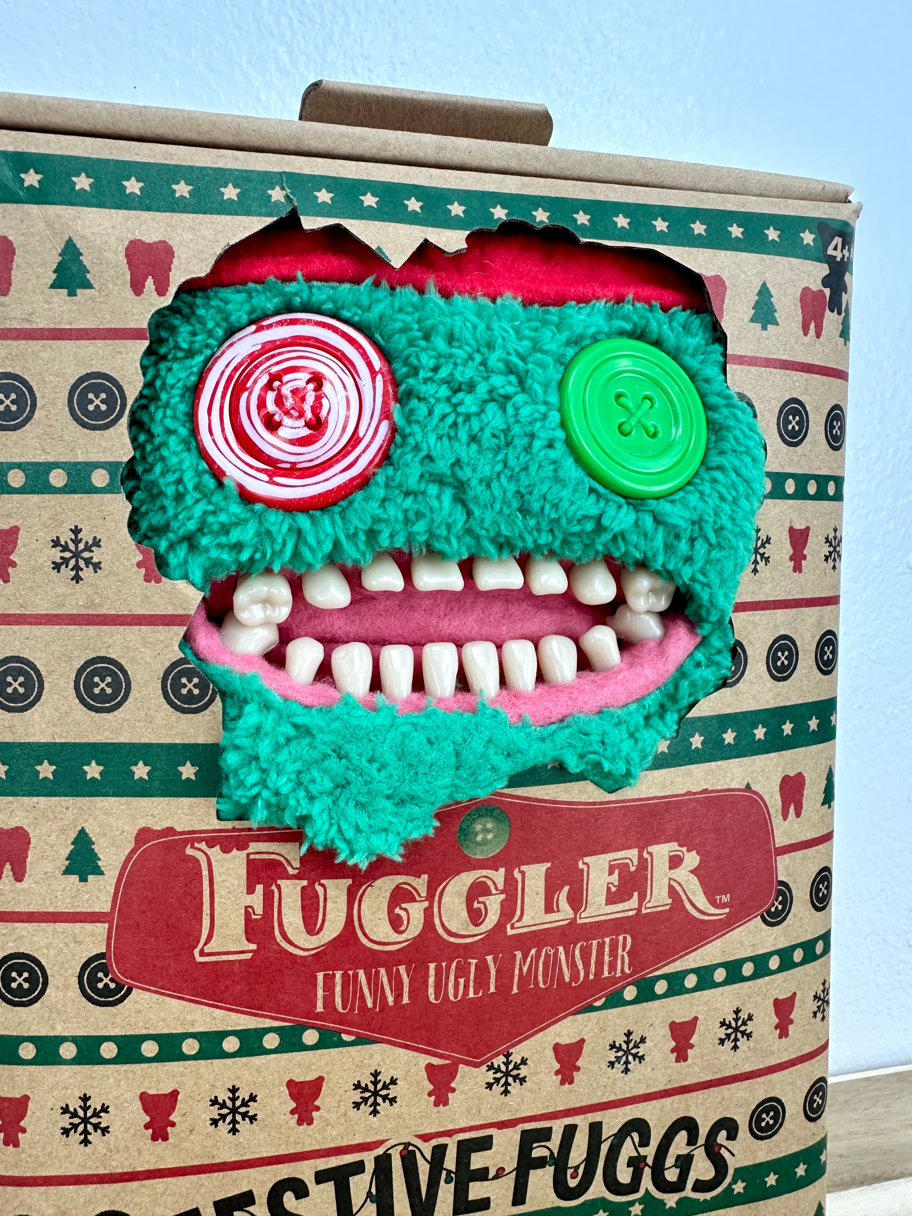 RETIRED • Mr. Buttons Elf Fuggler • Festive Fuggs • Addo • New in SEALED Box