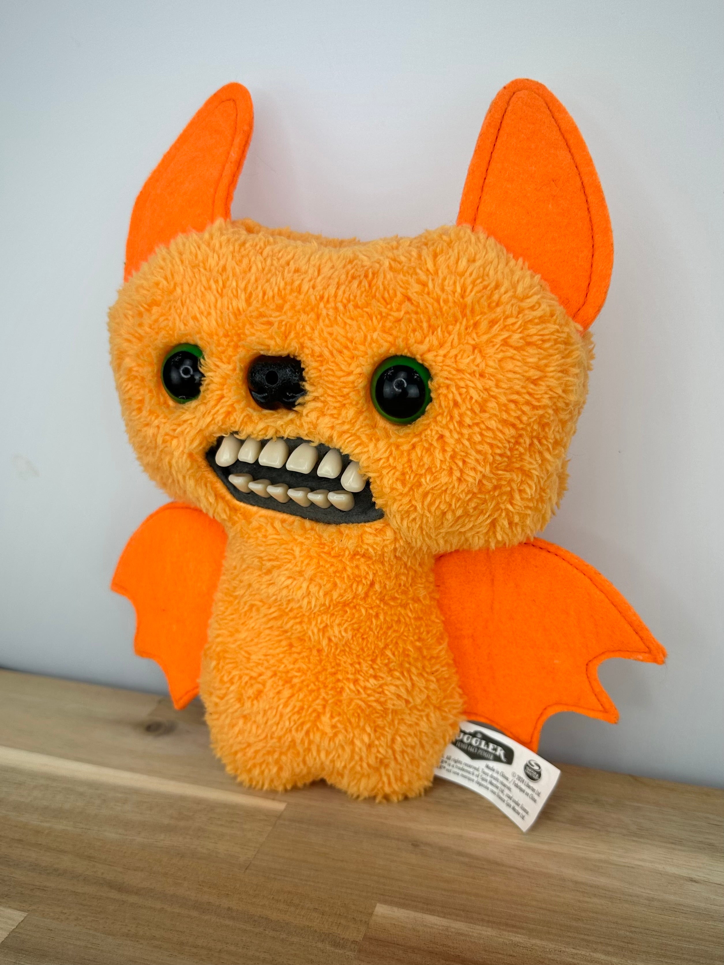 *RARE* Fuggler Count Fuggula • Fart Face • Addo • Orange Plush • MINT Condition • No Box