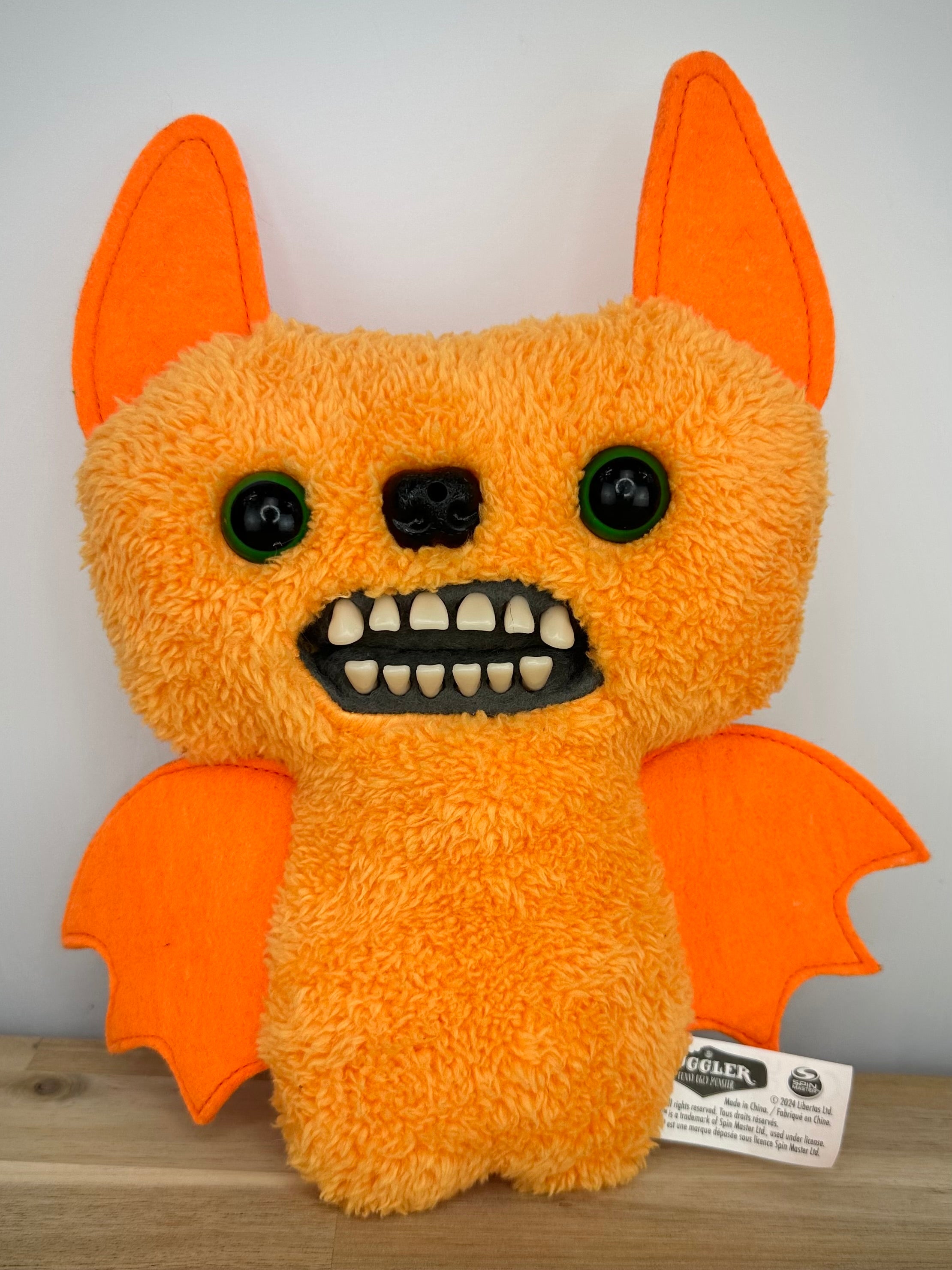 *RARE* Fuggler Count Fuggula • Fart Face • Addo • Orange Plush • MINT Condition • No Box