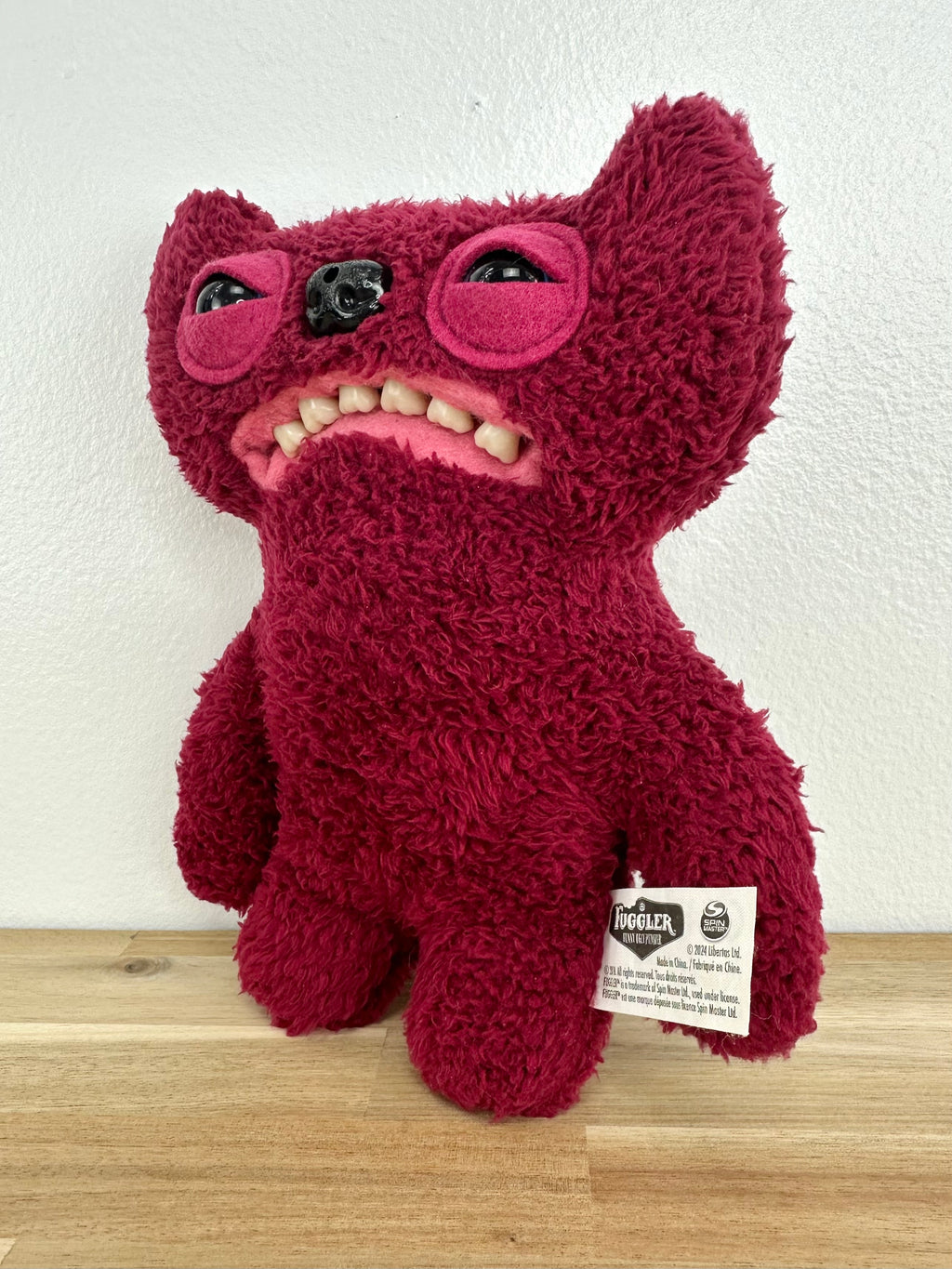 *RARE* Fuggler Gnawing Terror • Fart Face • Addo •  Red Plush • MINT Condition • No Box
