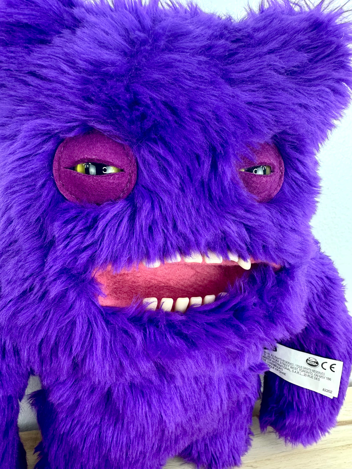Clawey Fuggler - Purple Fur - Spin Master - Very Rare - Mint Condition - No Box