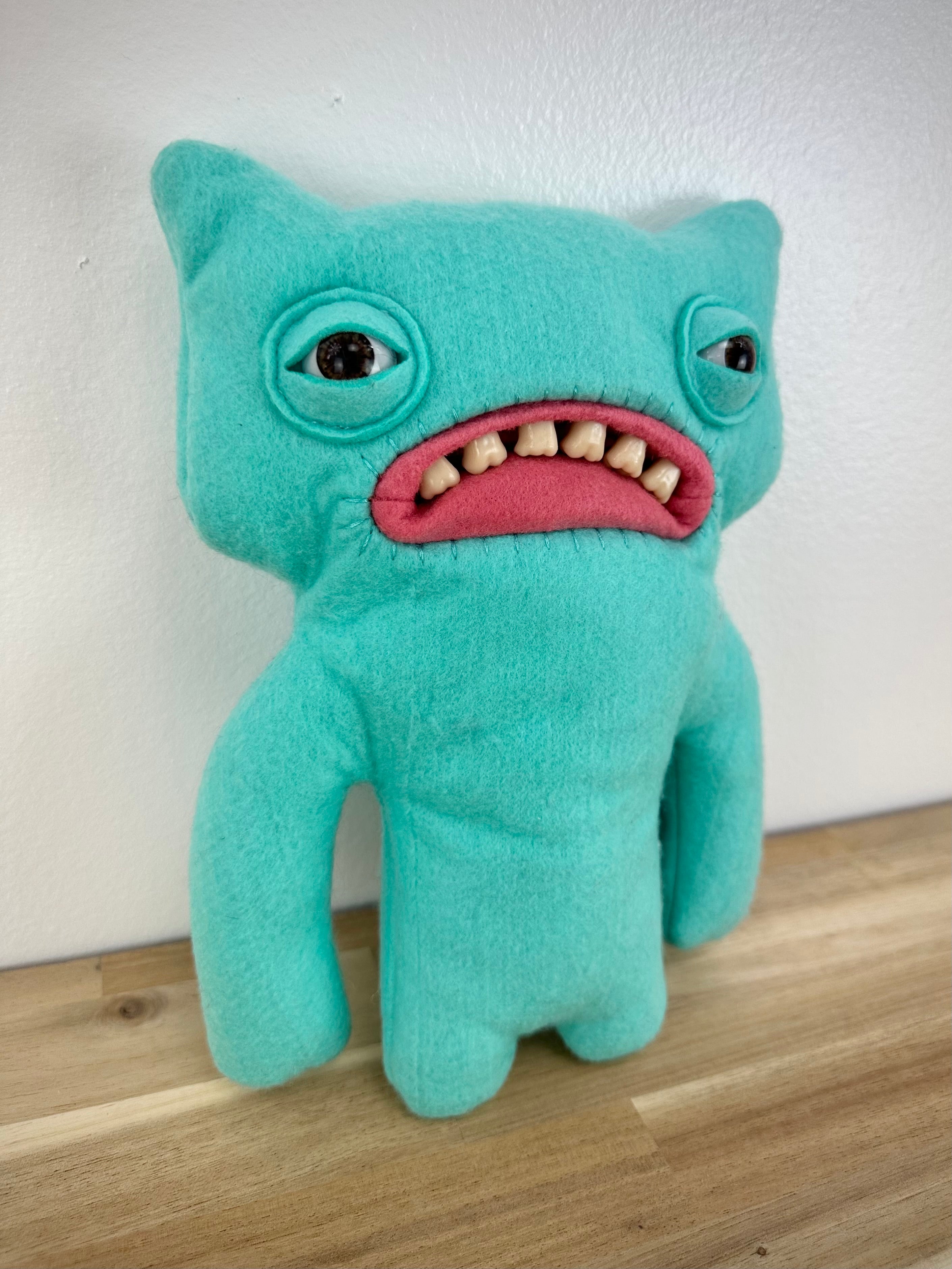 RETIRED * Fuggler Teal Wide Eyed Weirdo • Spin Master • MINT Condition • No Box