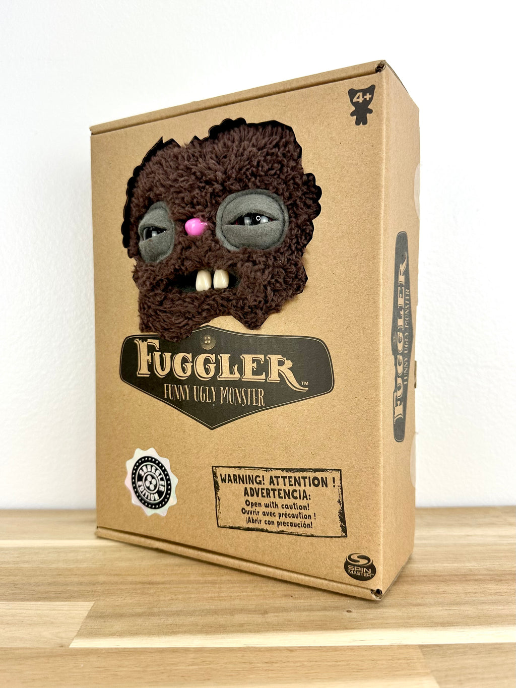 Rabid Rabbit Fuggler • Fuzzy Brown • Snuggler Edition • Addo • UK Exclusive • NEW in Open Box