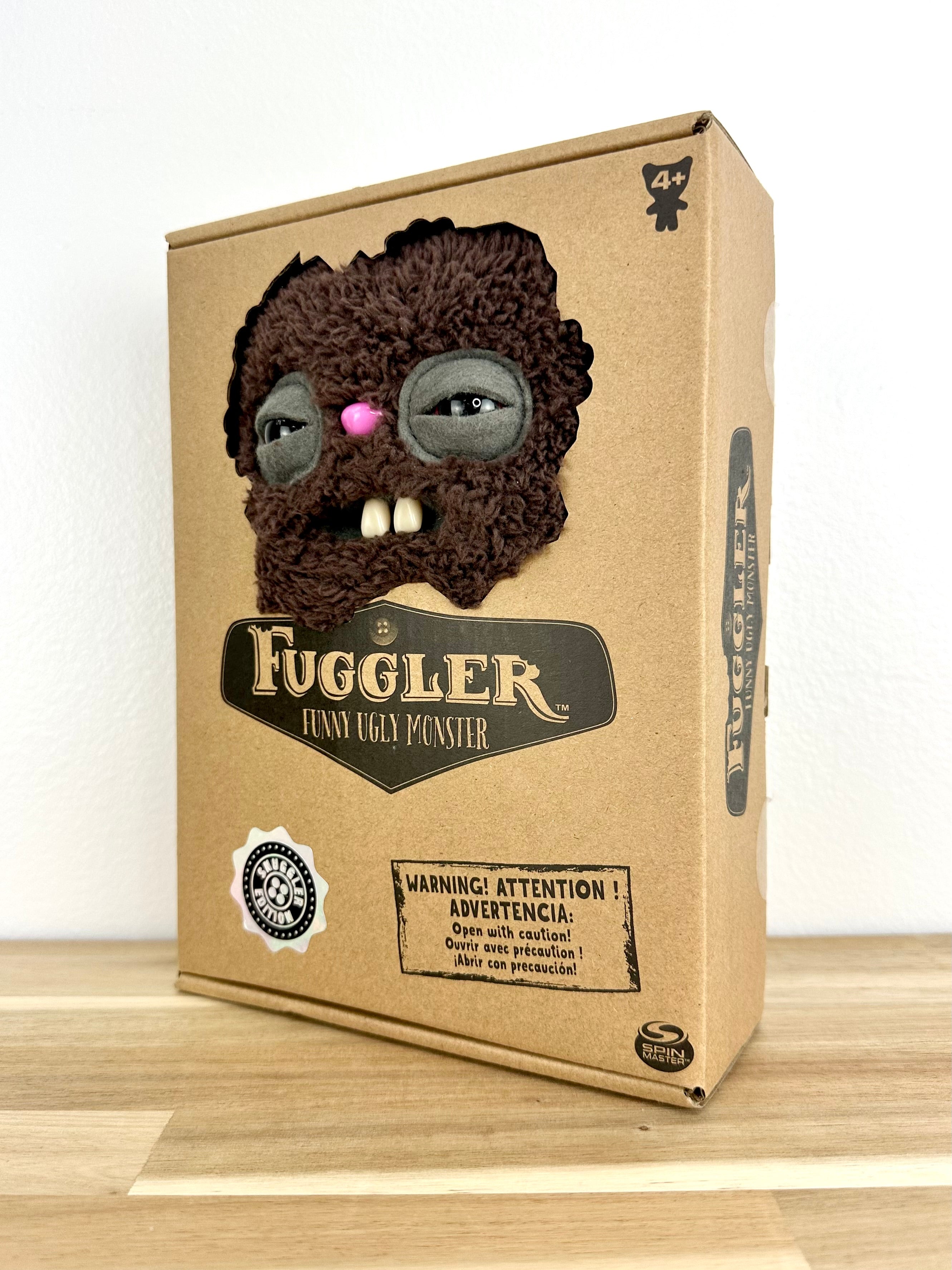 Rabid Rabbit Fuggler • Fuzzy Brown • Snuggler Edition • Addo • UK Exclusive • NEW in Open Box