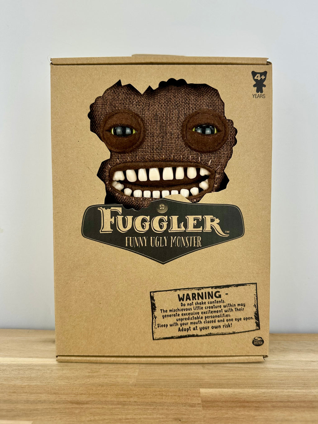 *GRAIL* Fuggler Mr Buttons Chase • Brown Burlap • Spin Master • Open Box W/ Certificate