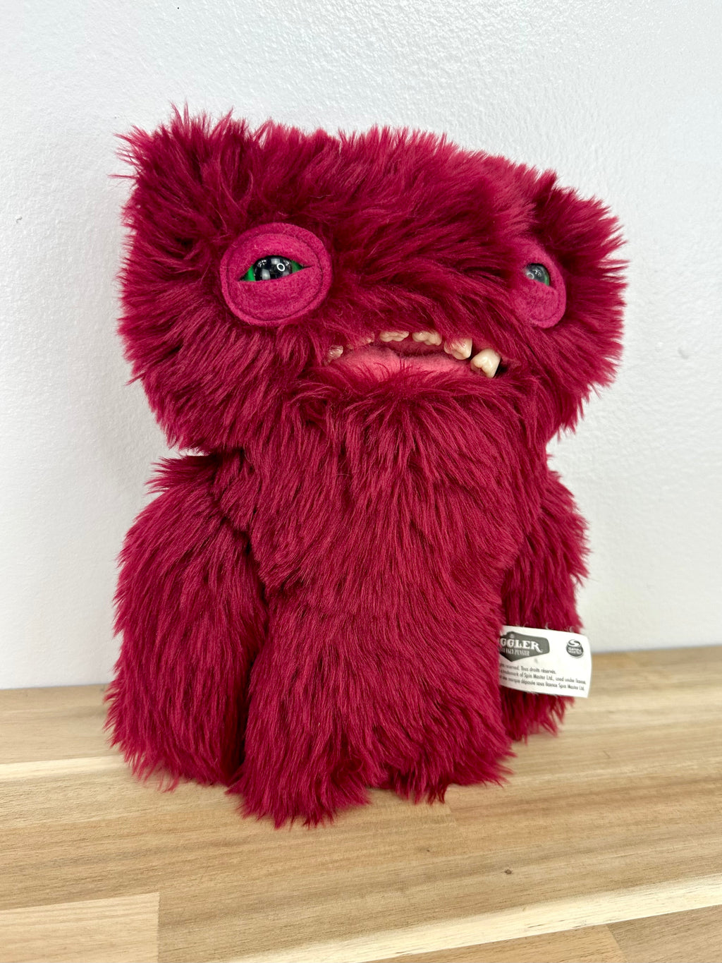 RARE * Fuggler Wide Eyed Weirdo • Burgundy • Spin Master Original • MINT Condition • No Box
