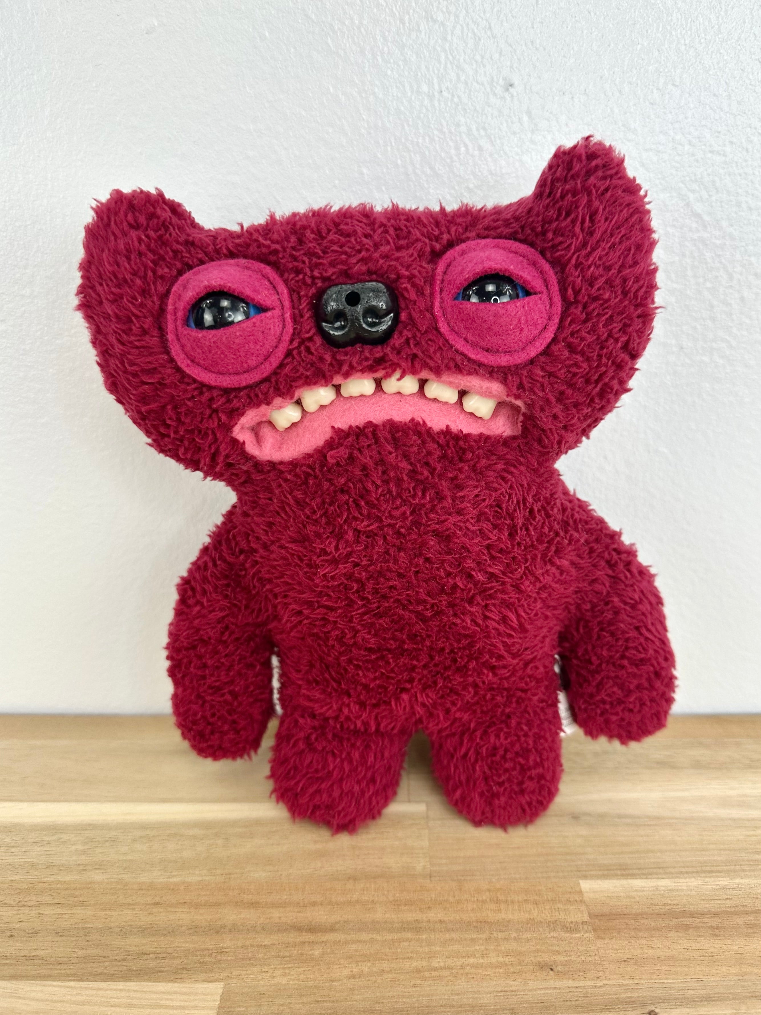 *RARE* Fuggler Gnawing Terror • Fart Face • Addo •  Red Plush • MINT Condition • No Box