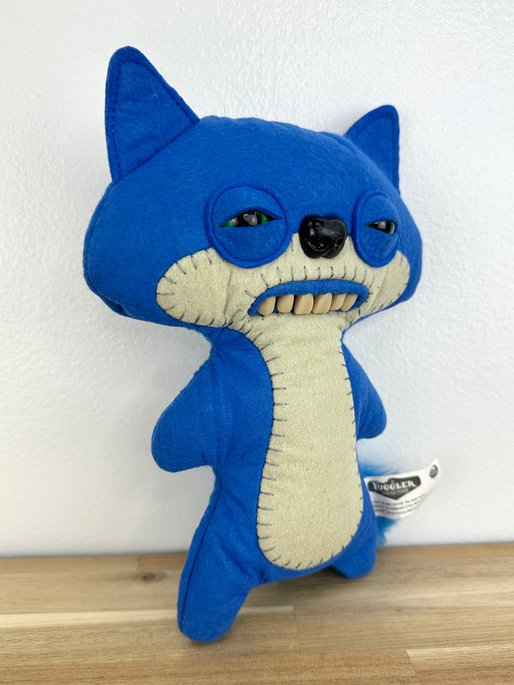 RETIRED * Fuggler Blue Suspicious Fox • Spin Master • MINT Condition • No Box