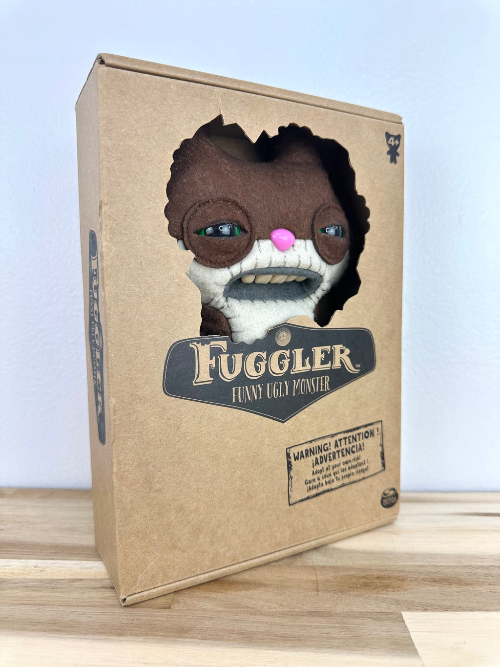 Sketchy Squirrel Fuggler - Brown - Spin Master Original - Retired - Sealed Box