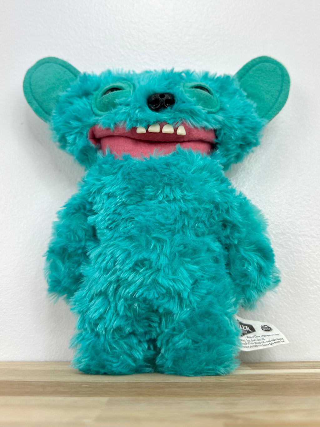 VERY RARE • Fuggler Fart Face Grin Grin • Turquoise Retired • MINT Condition • No Box