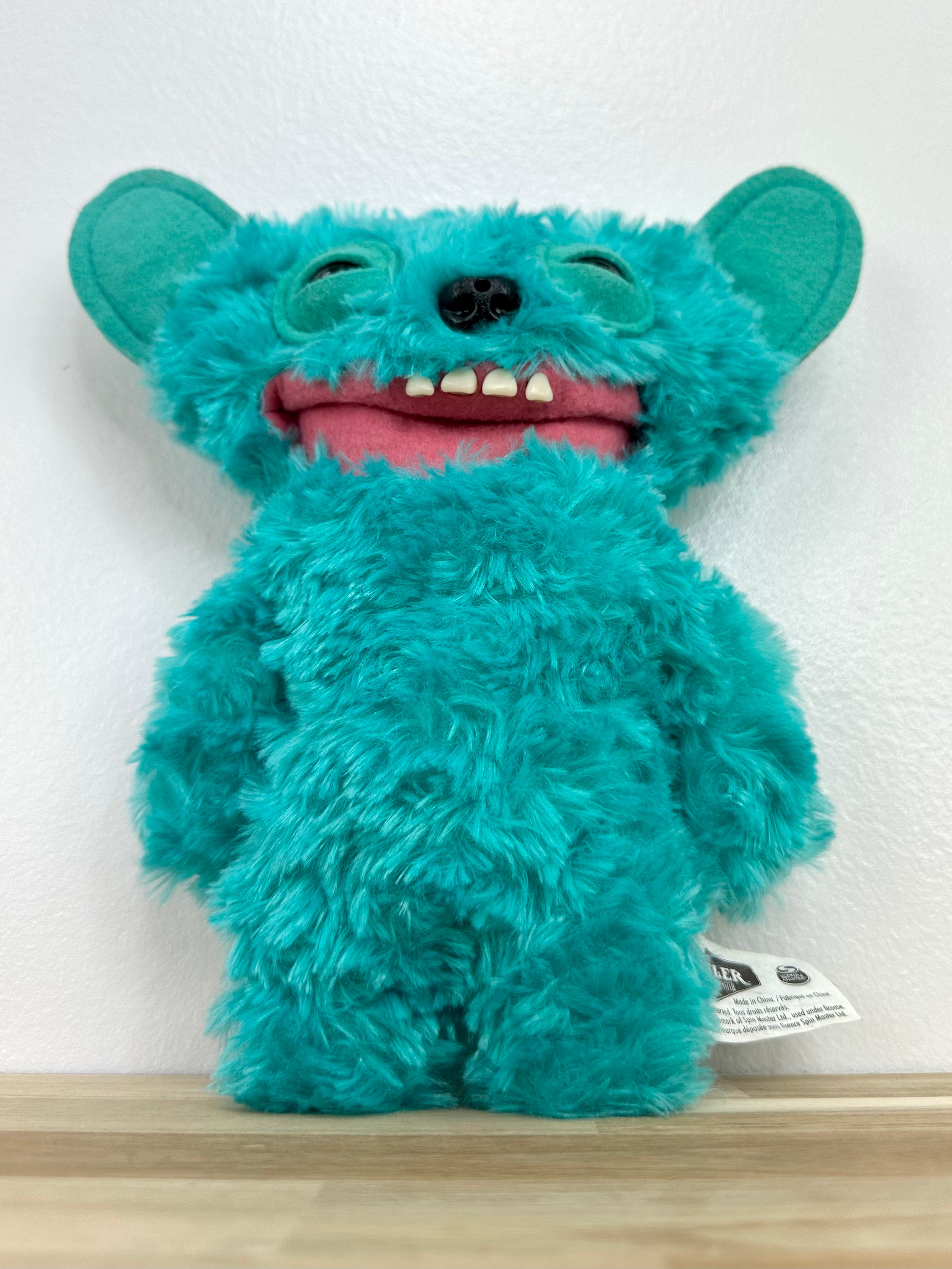 VERY RARE • Fuggler Fart Face Grin Grin • Turquoise Retired • MINT Condition • No Box
