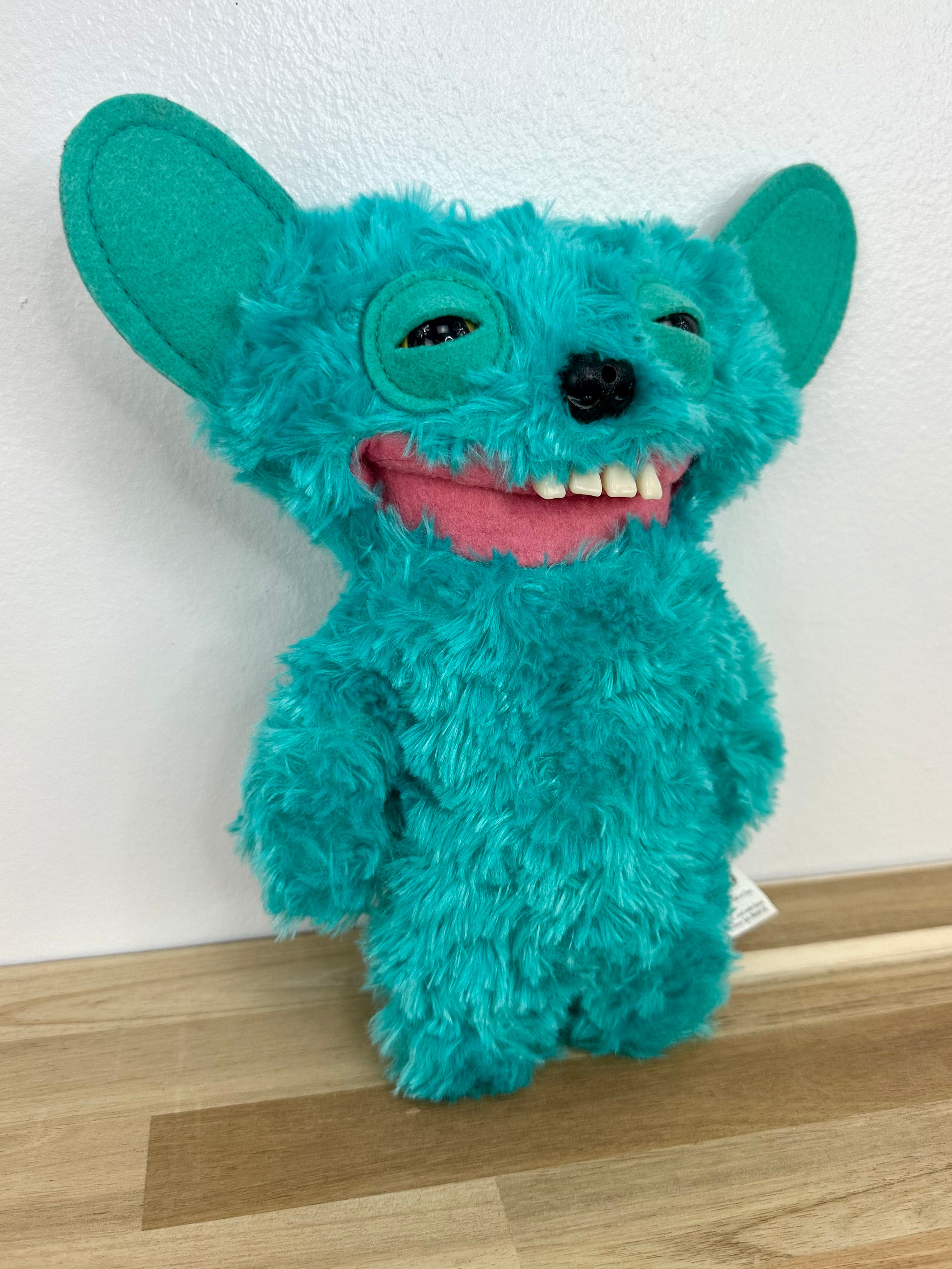 VERY RARE • Fuggler Fart Face Grin Grin • Turquoise Retired • MINT Condition • No Box