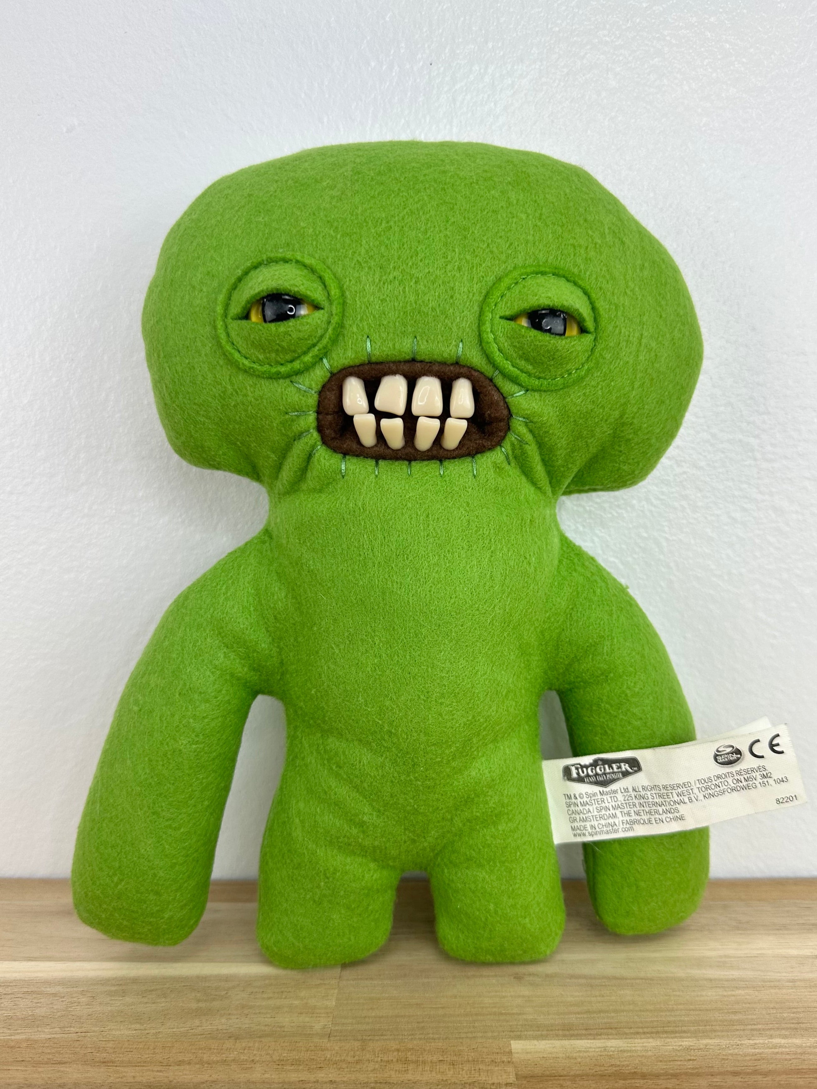RETIRED * Fuggler Green Squidge • Spin Master • MINT Condition • No Box