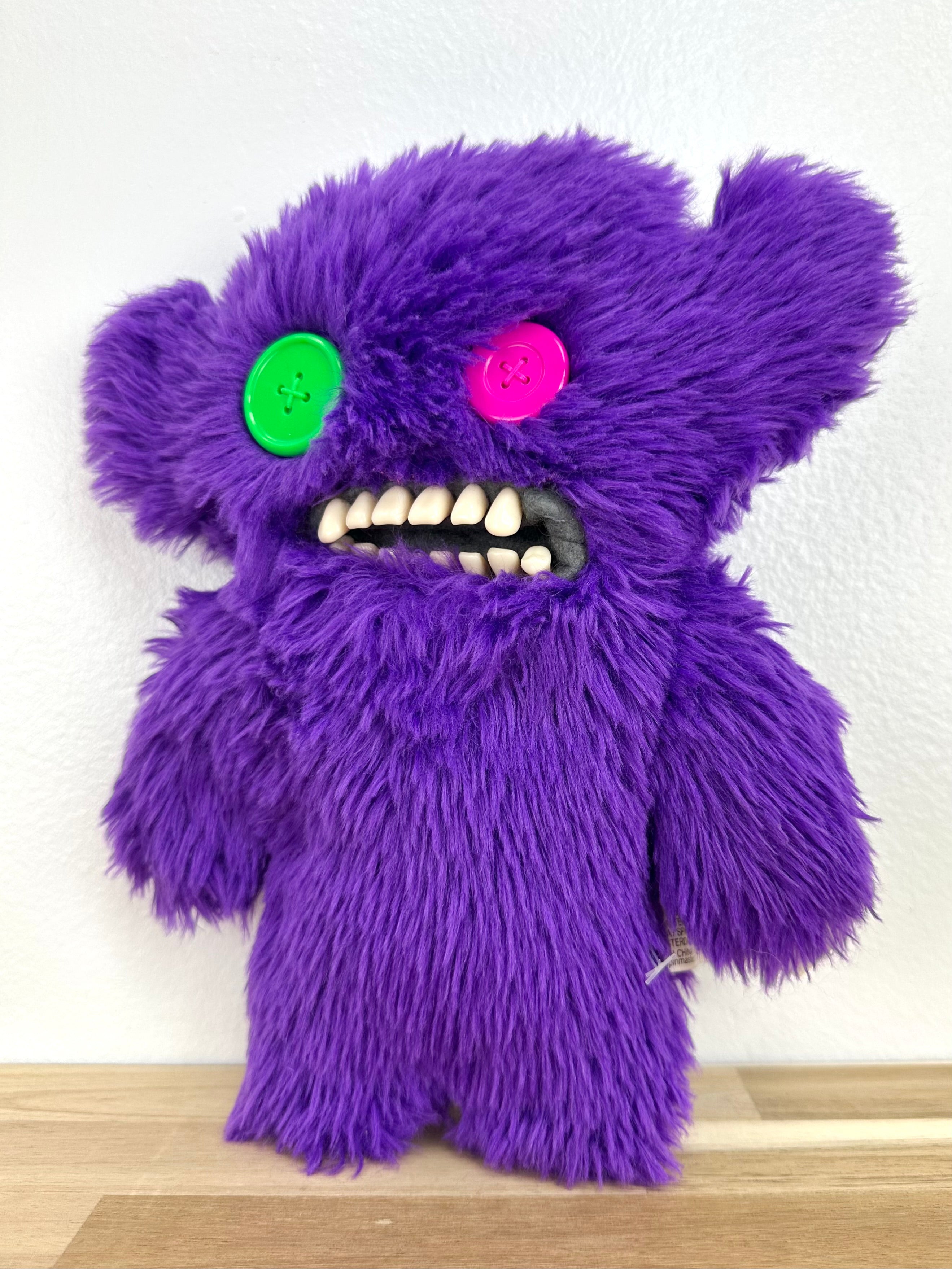 RETIRED * Fuggler Purple Grumpy Grumps • Spin Master • MINT Condition • No Box