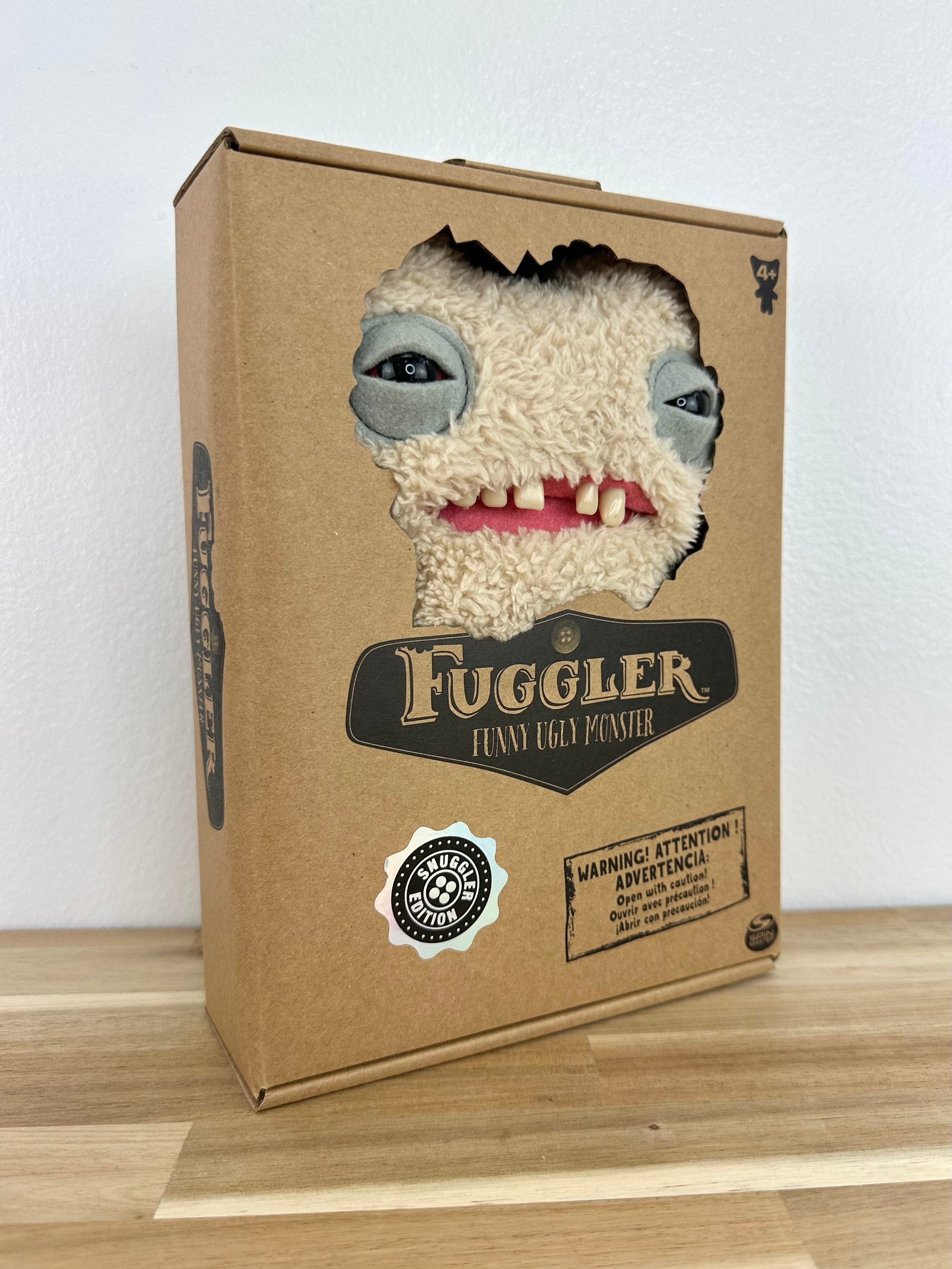 NEW • Gaptooth McGoo Fuggler • Fuzzy Cream • Snuggler Edition • Addo • UK Exclusive • SEALED Box