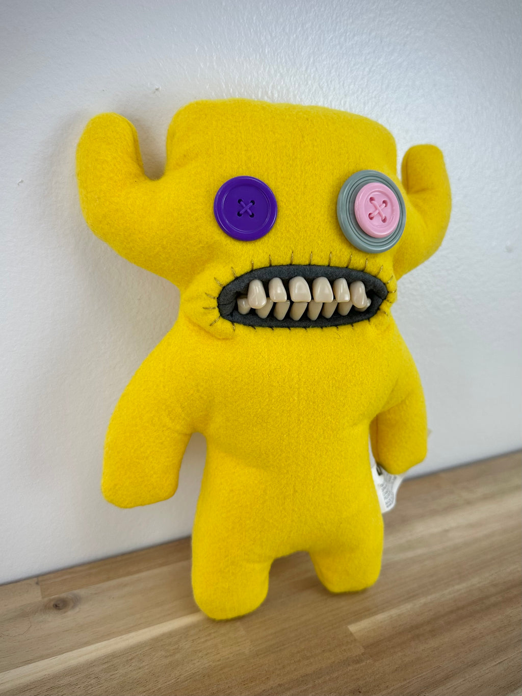 RETIRED * Fuggler Yellow Grumpy Grumps • Spin Master • MINT Condition • No Box