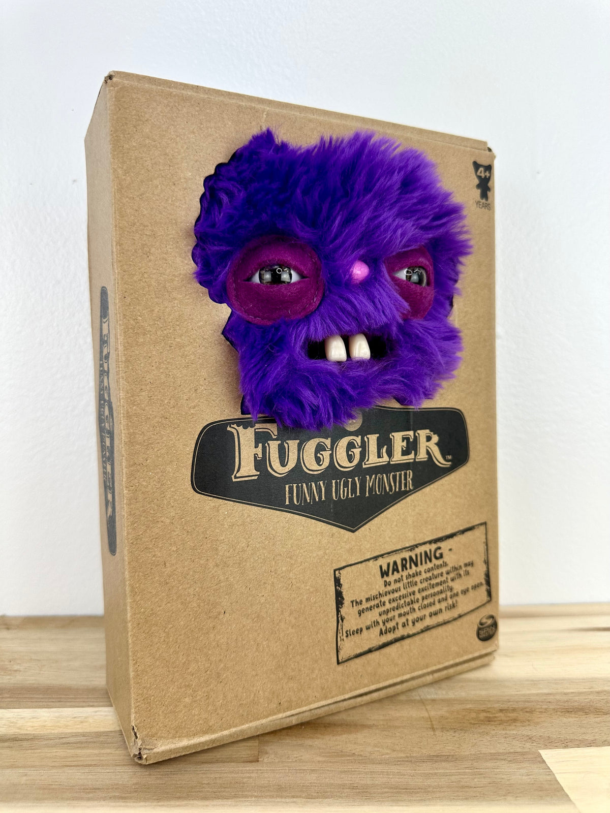 Rabid Rabbit Fuggler - Purple Fur - Spin Master - Rare - Mint Condition in Open Box