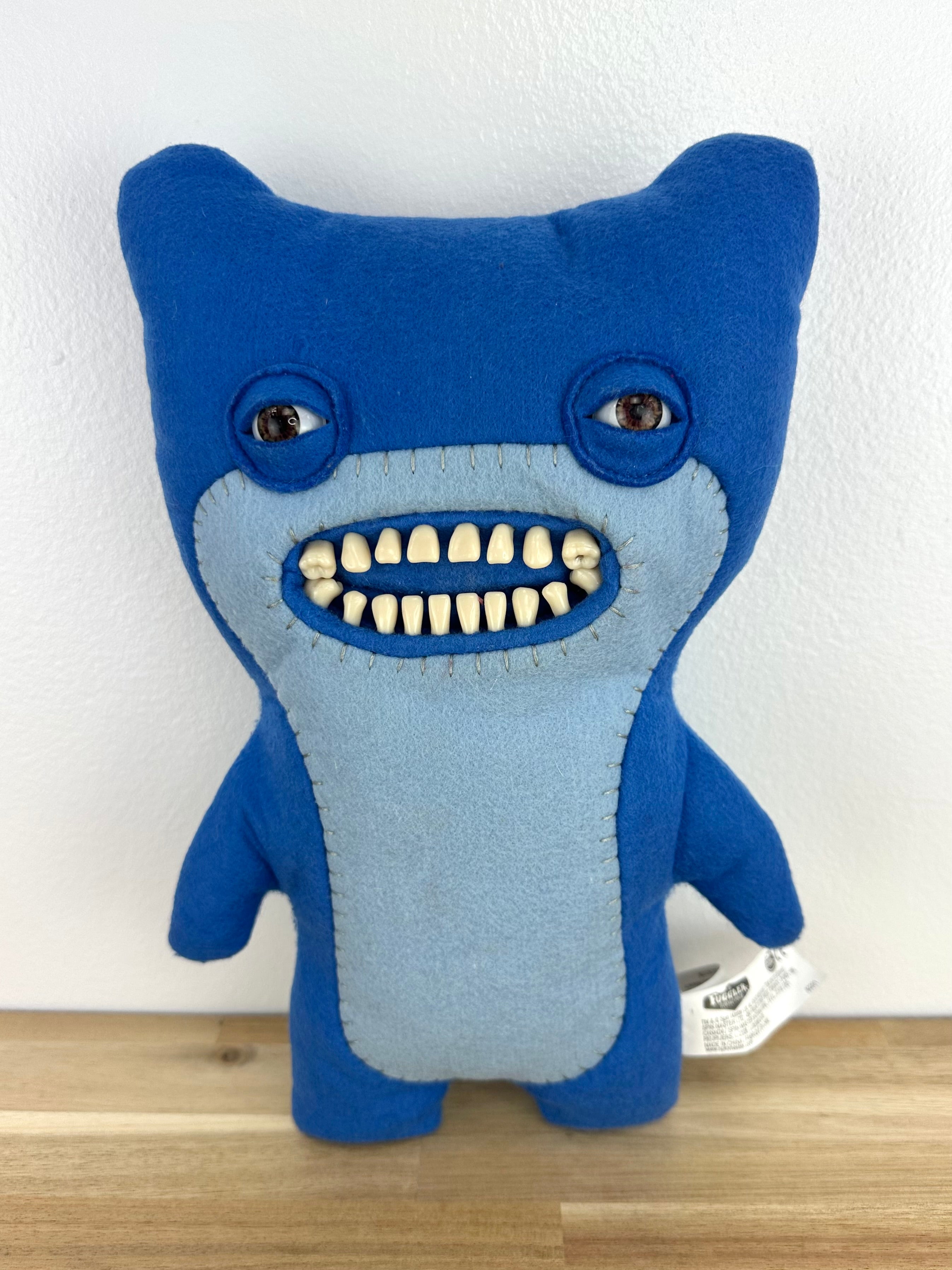 RETIRED * Fuggler Blue Awkward Bear • Spin Master • MINT Condition • No Box