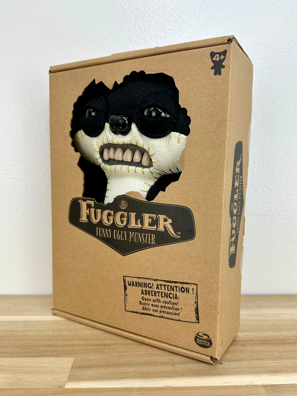 RARE * Fuggler Suspicious Fox • Chase • Black Burlap • Addo Release • NEW in Open Box