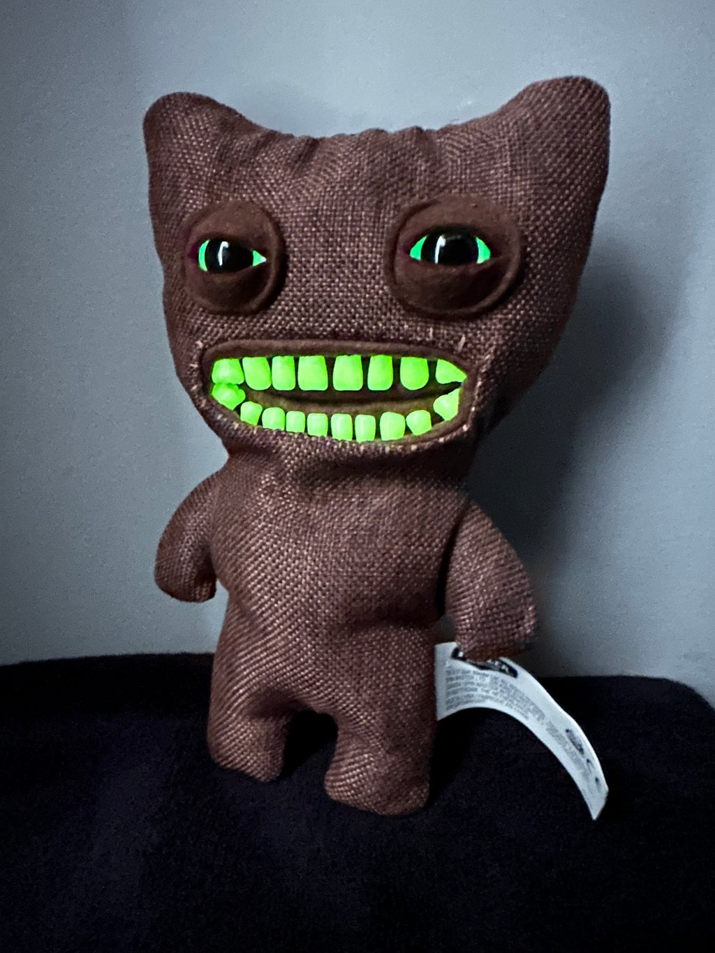 *GRAIL* Fuggler Mr Buttons Chase • Brown Burlap • Spin Master • Open Box W/ Certificate
