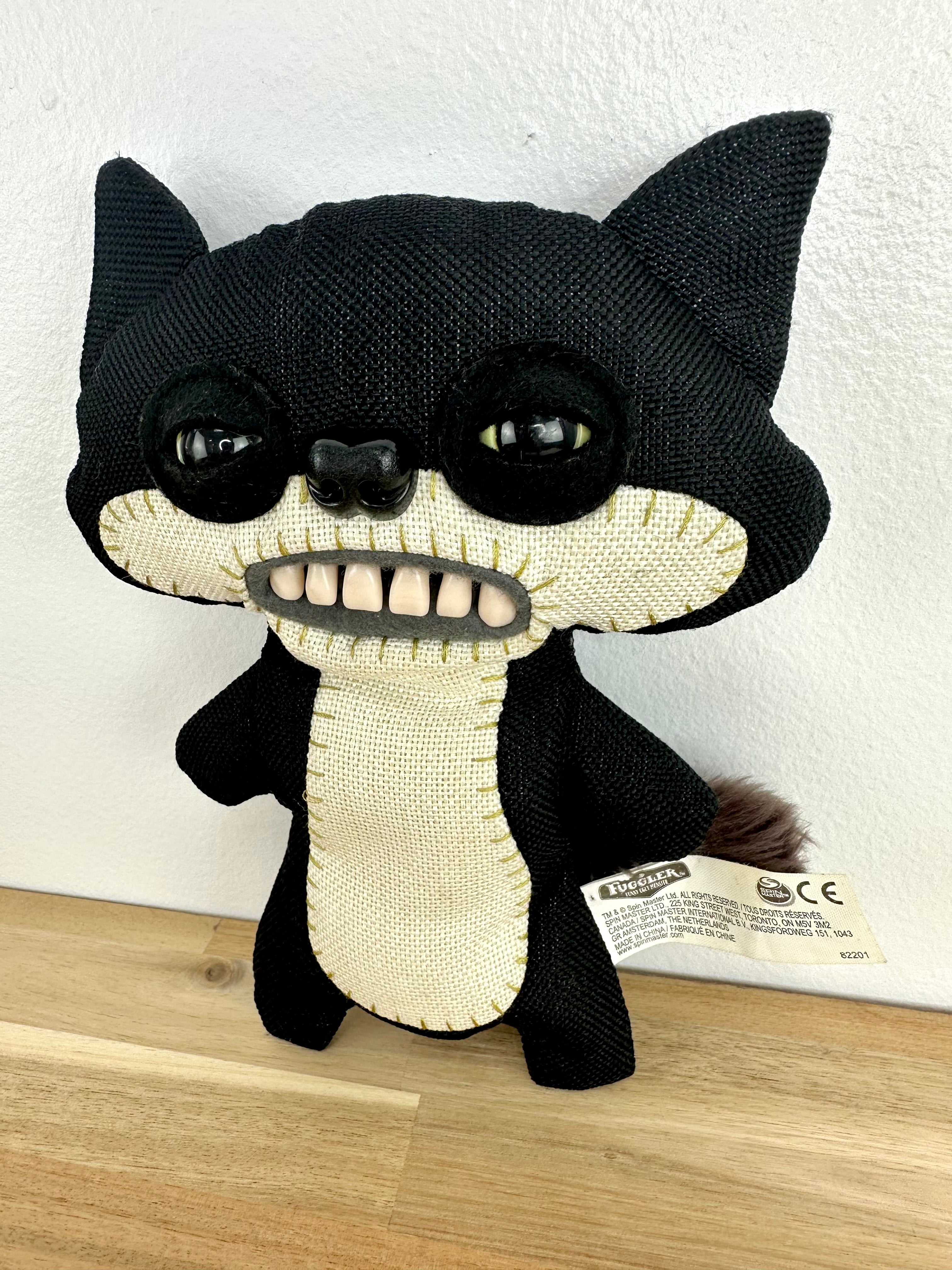 RARE * Fuggler Suspicious Fox Chase • Black Burlap• Spin Master • Excellent Condition • No Box