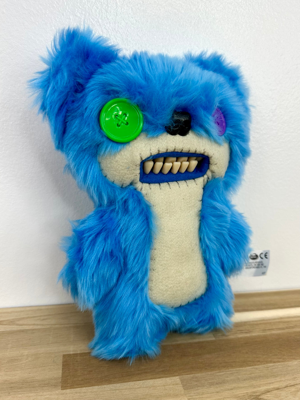 RARE * Fuggler Teddy Bear Nightmare • Electric Blue • Spin Master • MINT condition • No Box