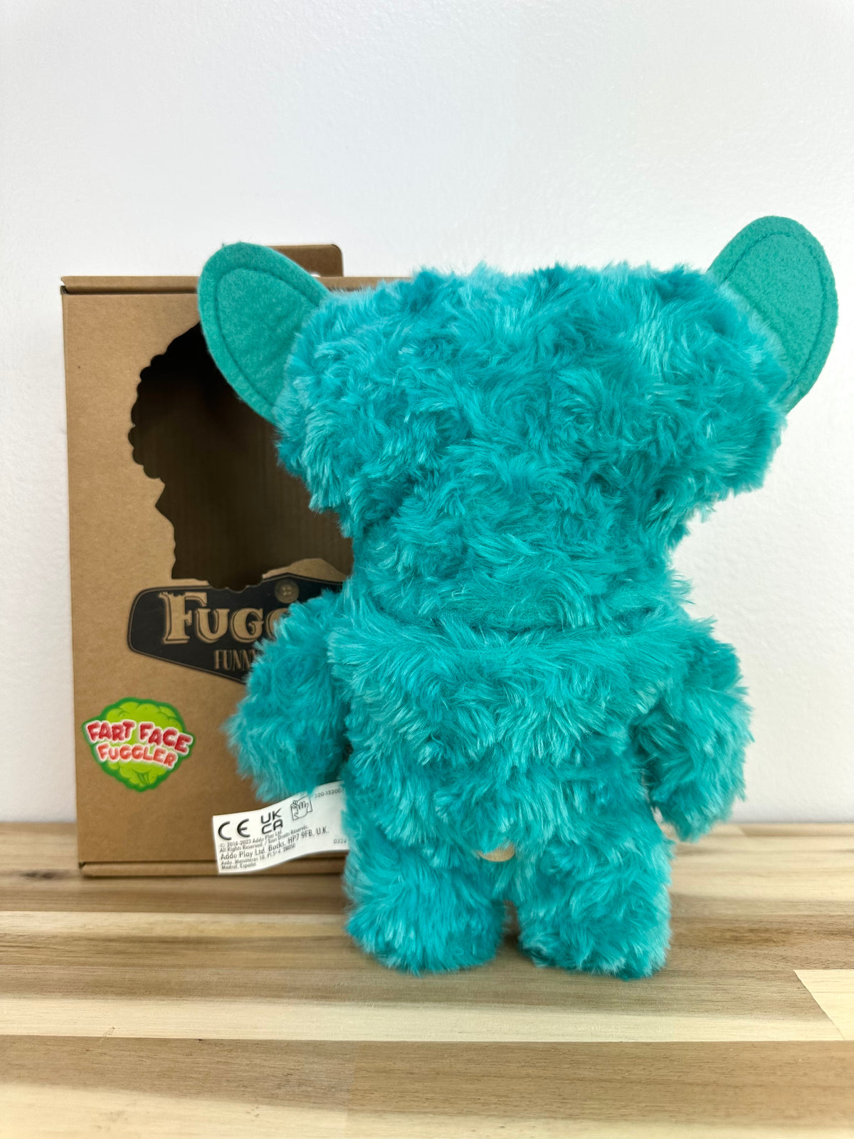 Grin Grin Fuggler - Fart Face - Turquoise - Spin Master - Very Rare - Retired - Mint Condition - Original Box